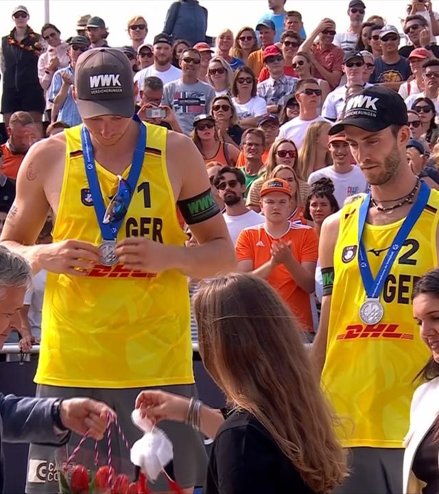 Beachvolleyball: Silber für Ehlers und Wickler