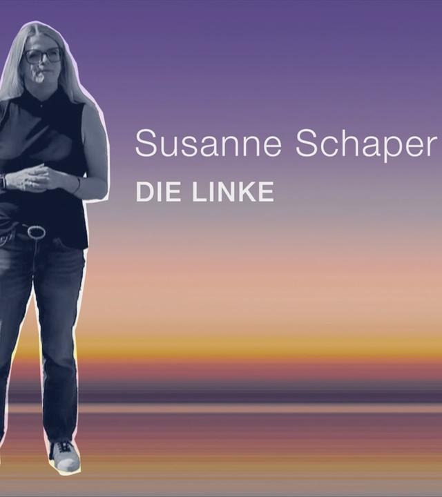 Susanne Schaper, Spitzenkandidatin der Linken in Sachsen