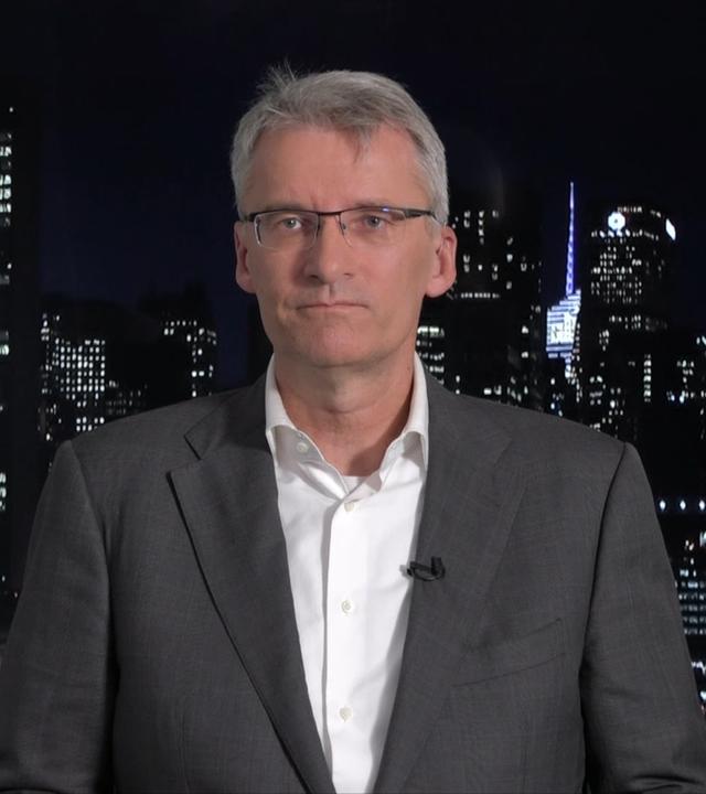 ZDF-Korrespondent Elmar Theveßen in New York