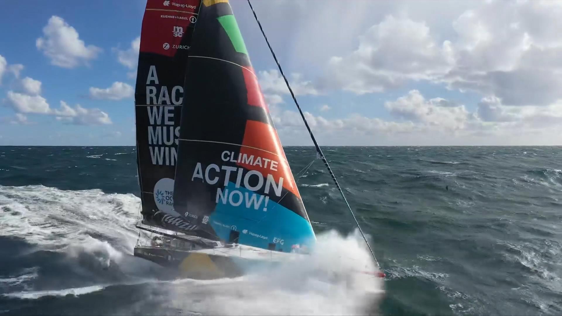 Sieger der Königsetappe des Ocean Race