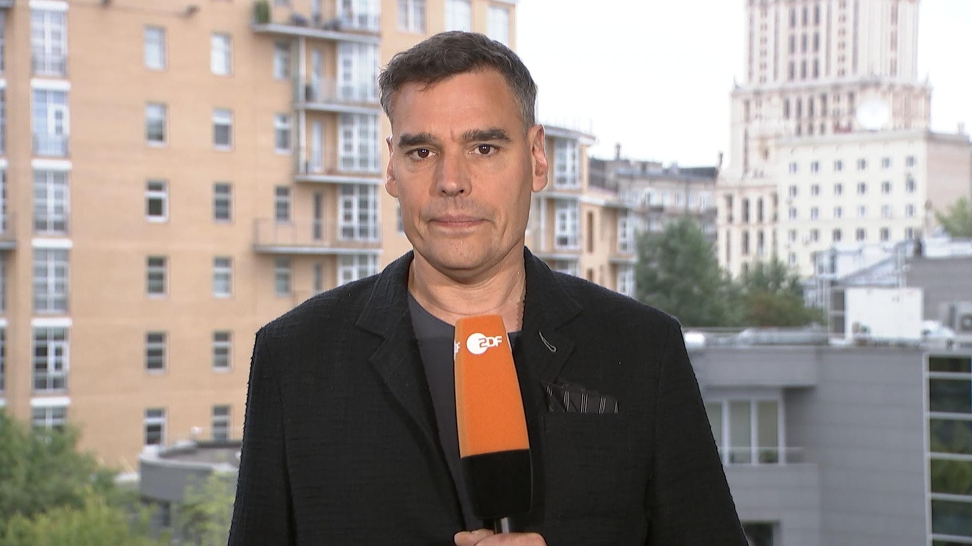 ZDF-Korrespondent Armin Coerper in Moskau