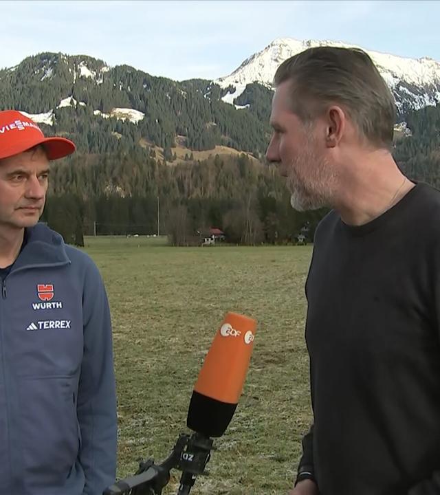 Stefan Horngacher im Gespräch mit Andreas Kürten