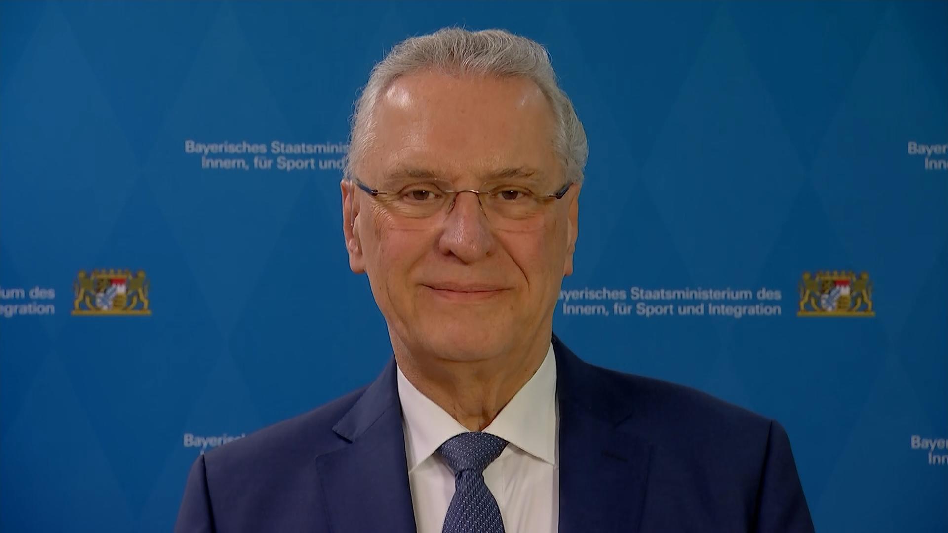 Der bayerische Innenminister Joachim Herrmann, CSU