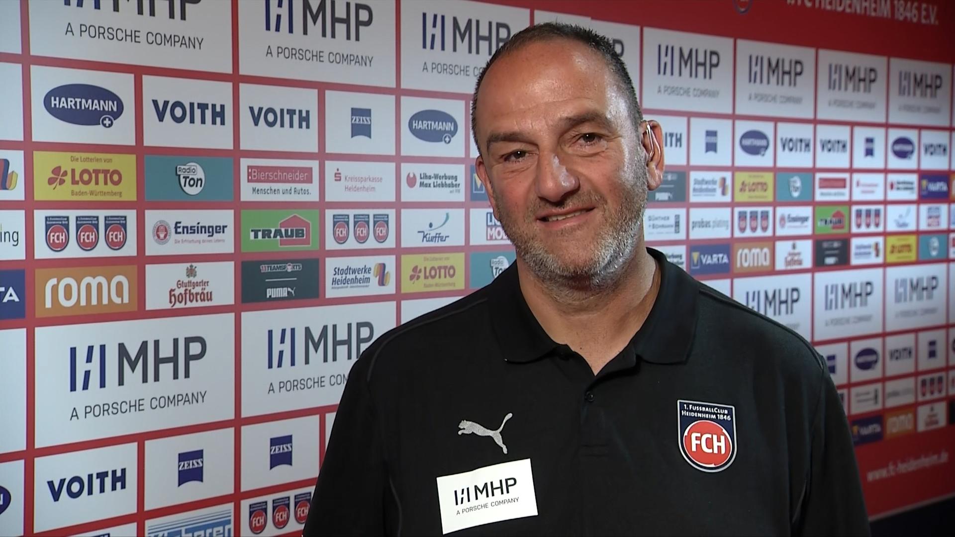 Heidenheim-Trainer Frank Schmidt im Interview