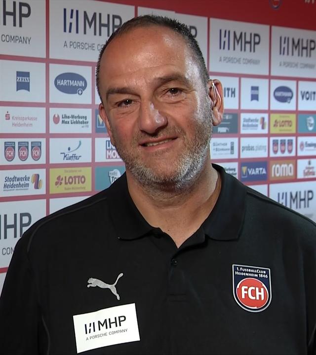 Heidenheim-Trainer Frank Schmidt im Interview