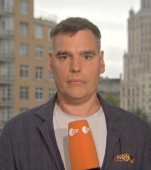 ZDF-Korrespondent Armin Coerper in Moskau