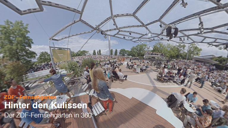 Hinter Den Kulissen Der Zdf Fernsehgarten In 360 Zdfmediathek