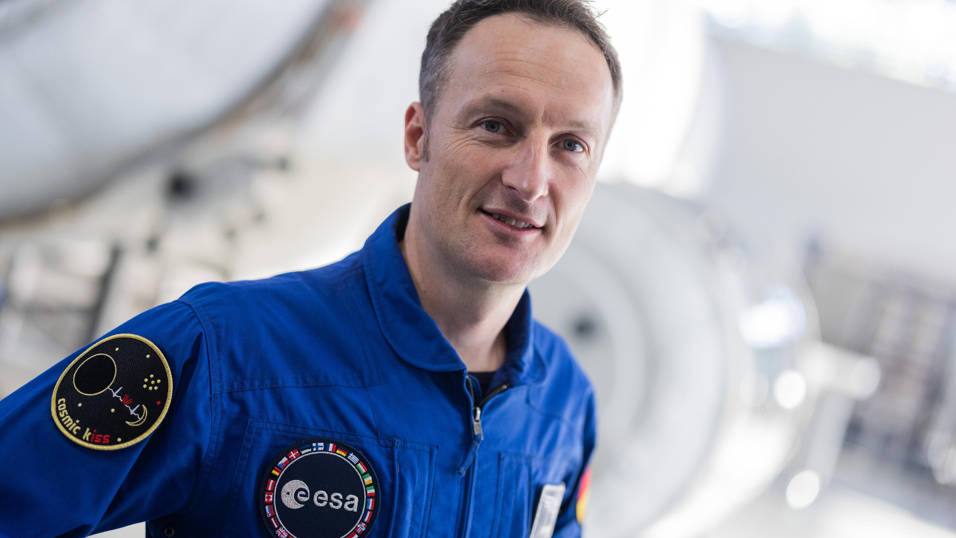 ESA-Astronaut Matthias Maurer 