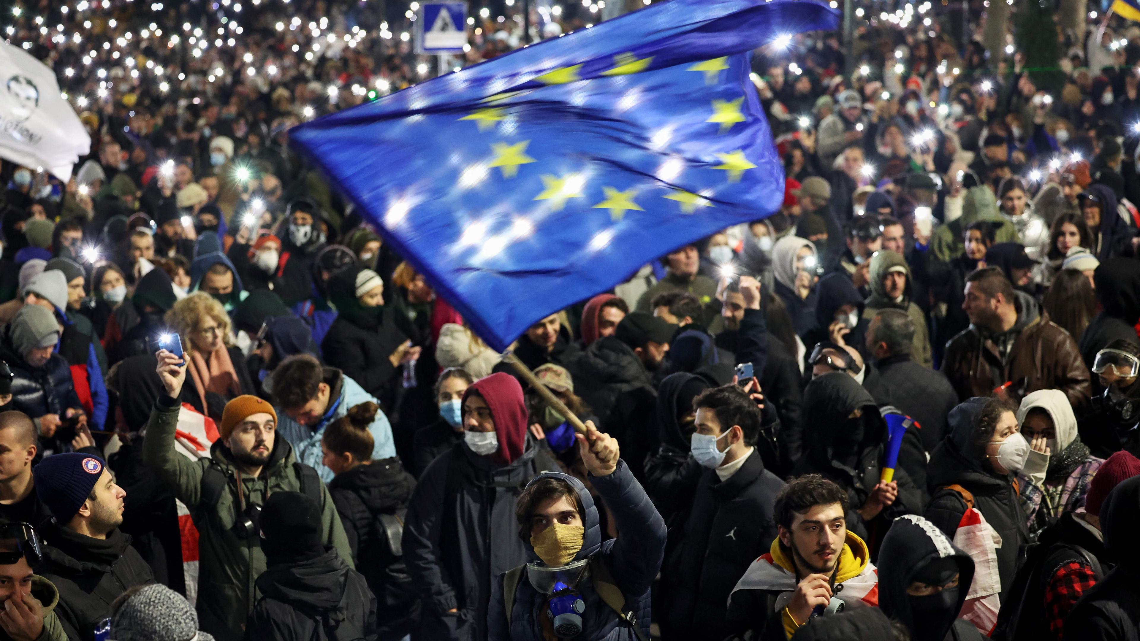 Proteste in Georgien 