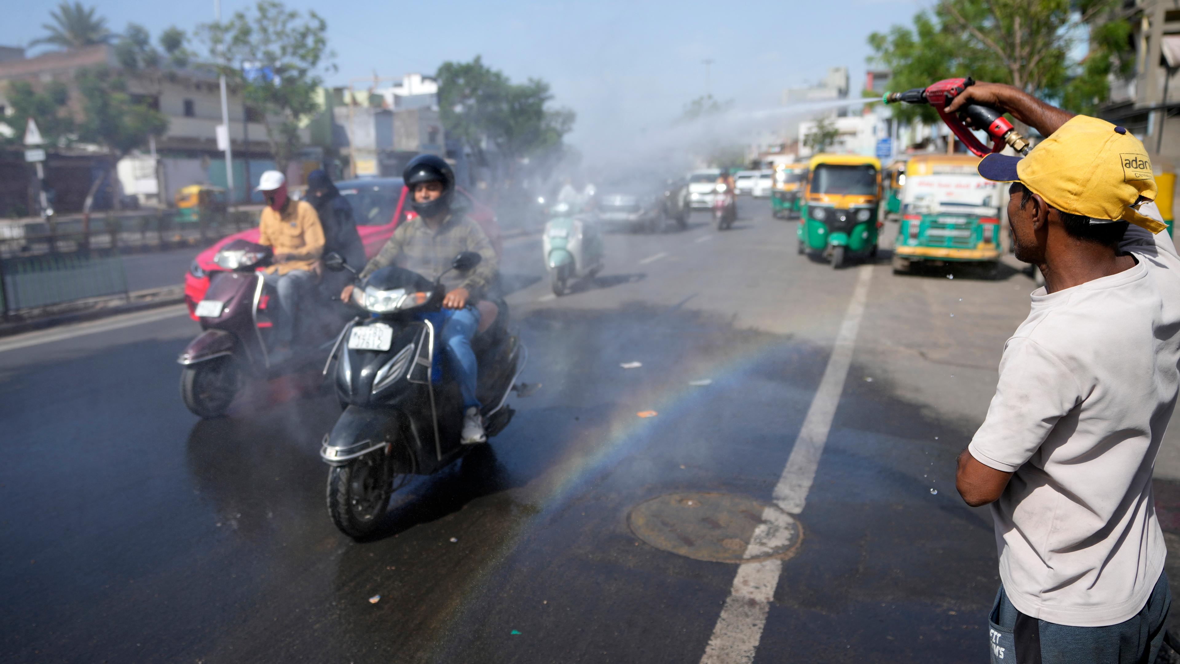 Ahmedabad, 05.06.2024: Hitze auf den Straßen Indiens