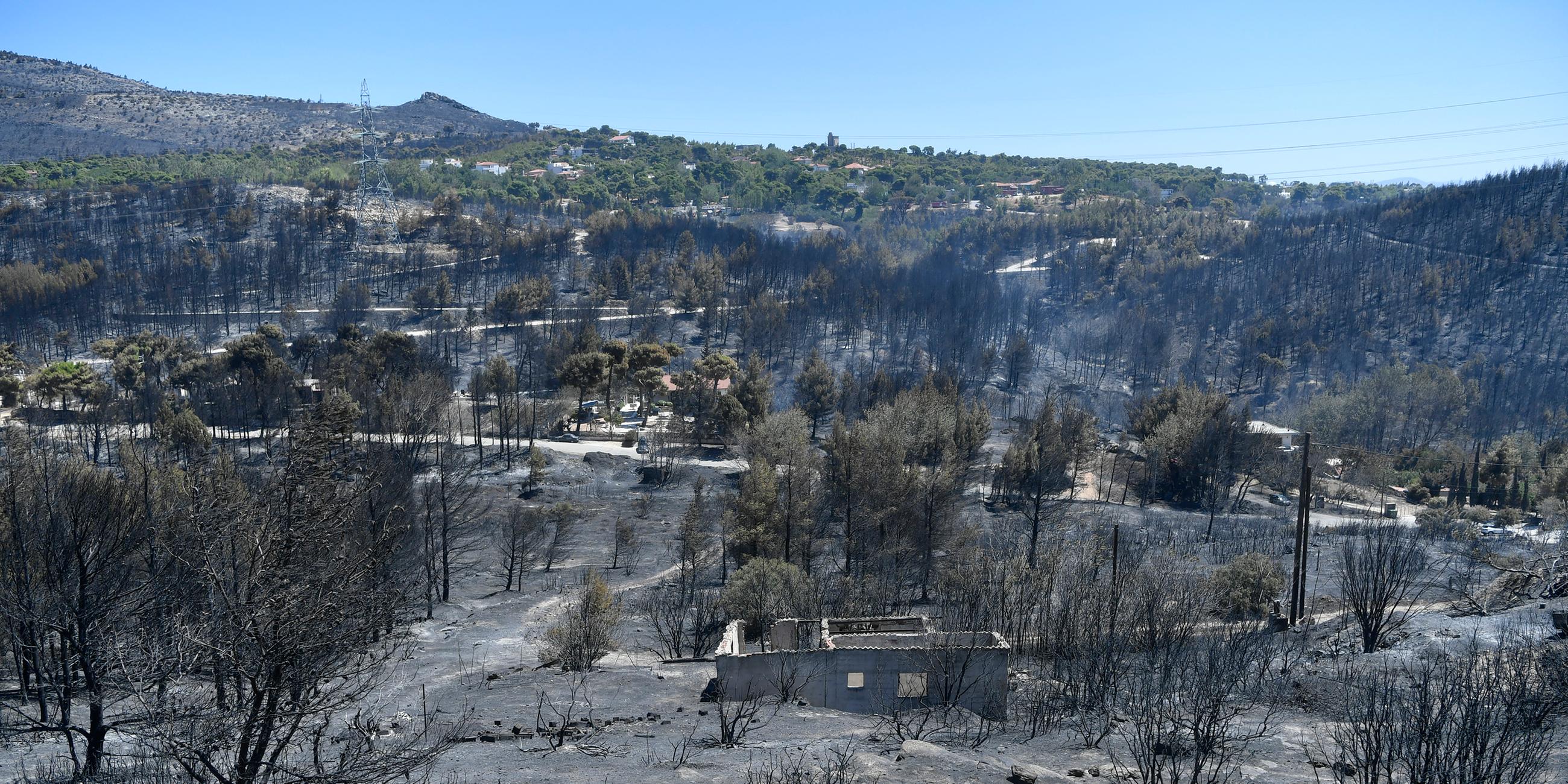 Greece Wildfire