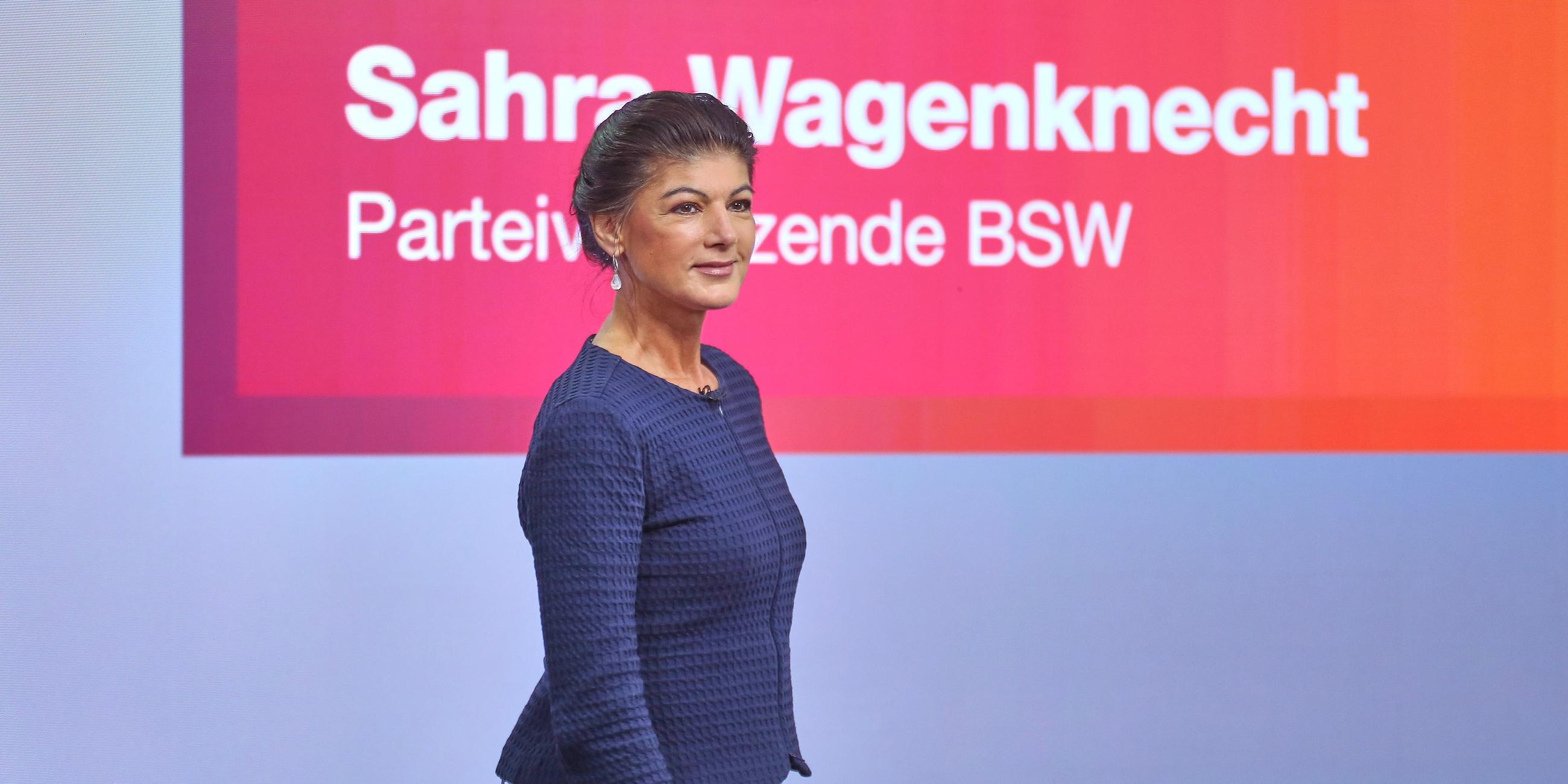 BSW stellt Wahlprogramm für die Bundestagswahl in Berlin vor