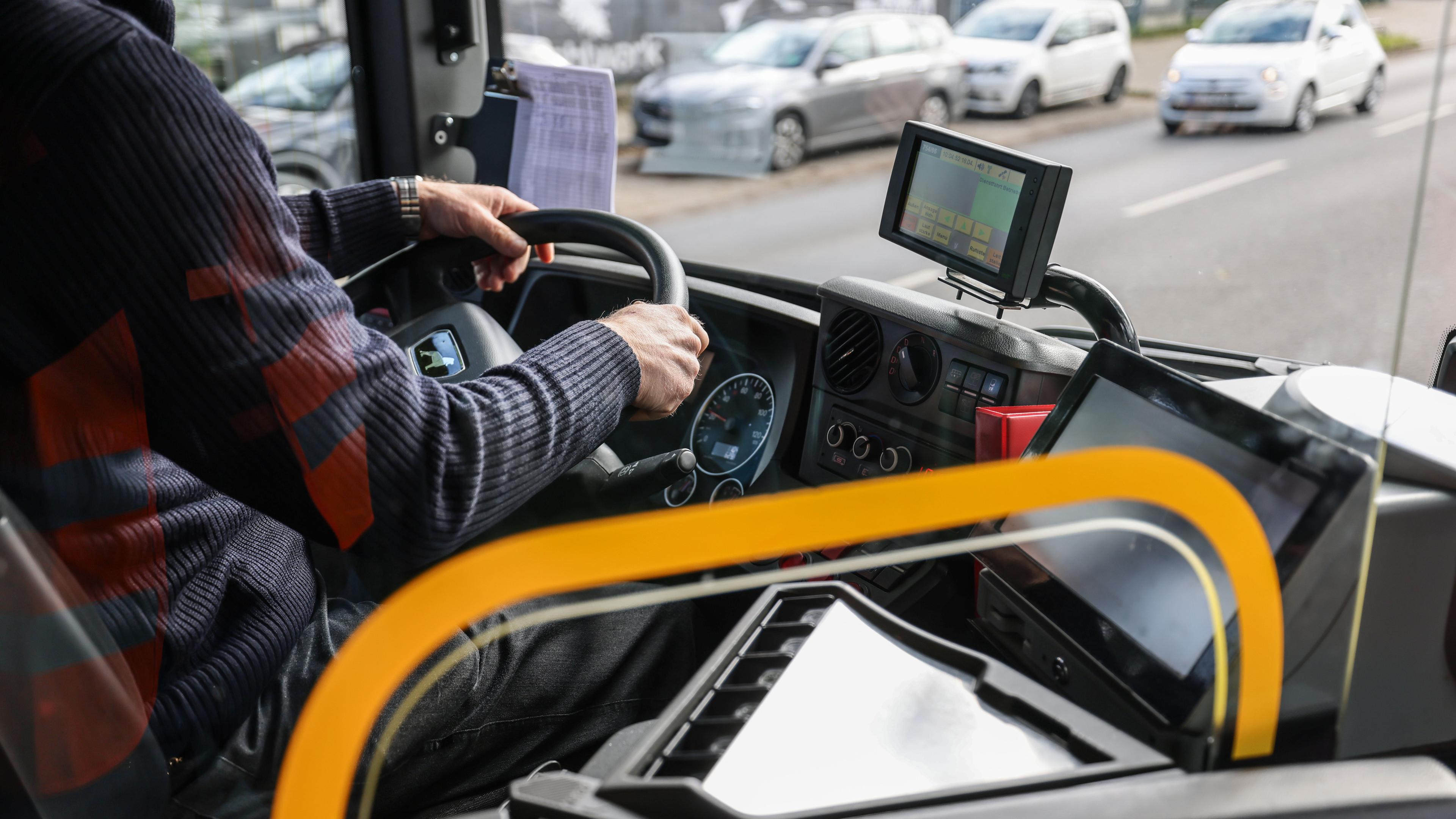 Busfahrer in Düsseldorf