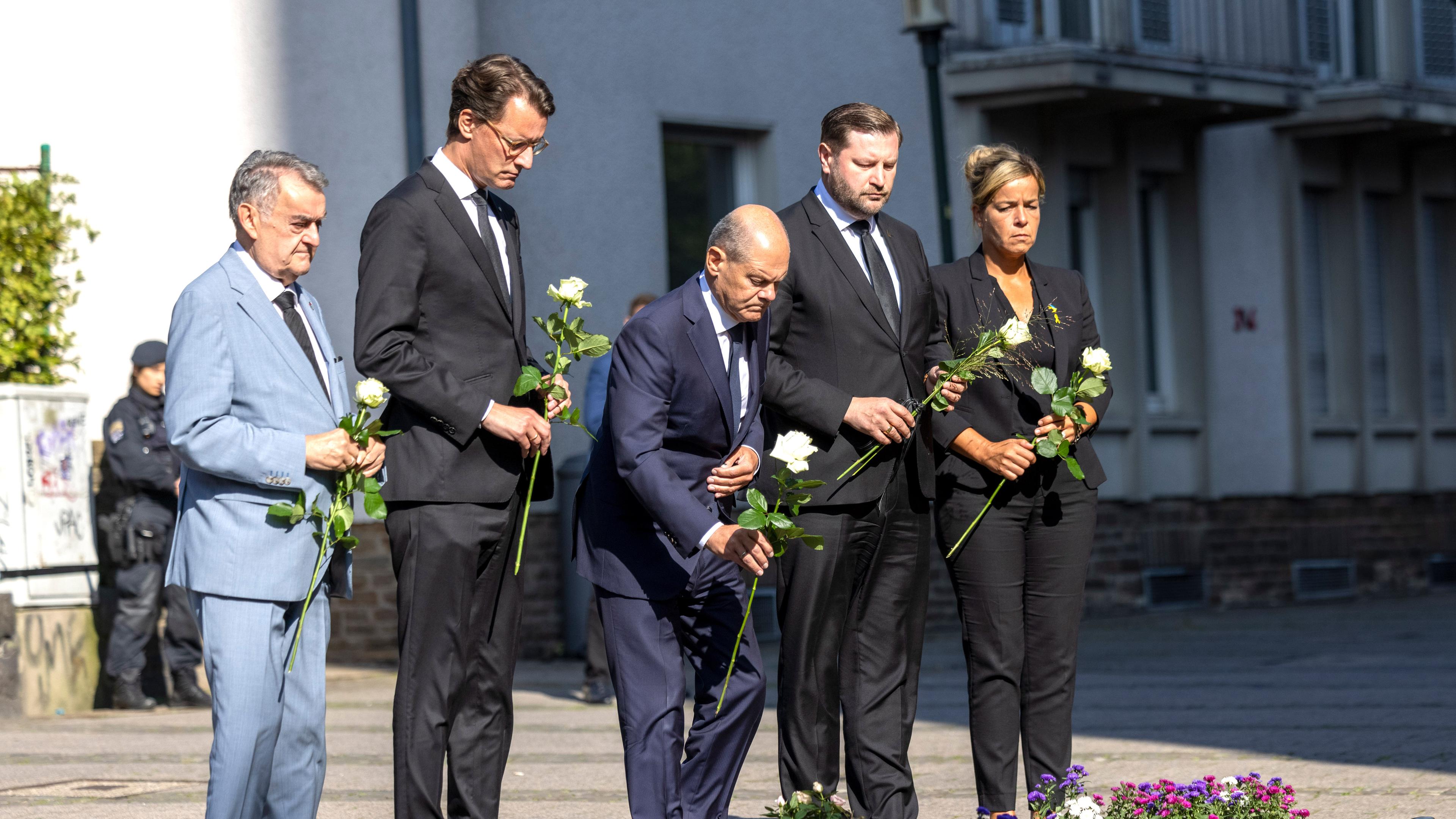 Scholz besucht Solingen