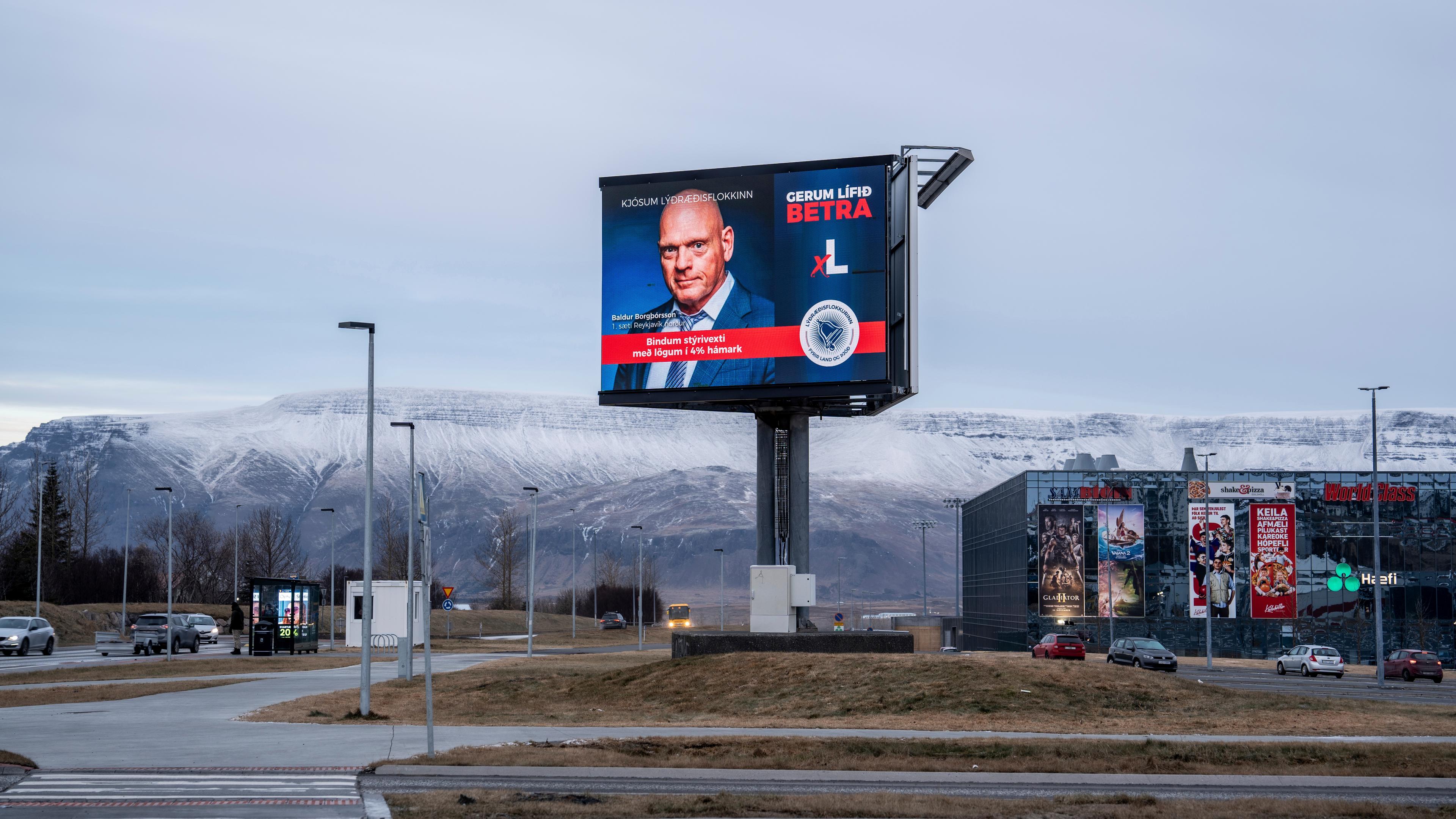 Vor der Parlamentswahl in Island