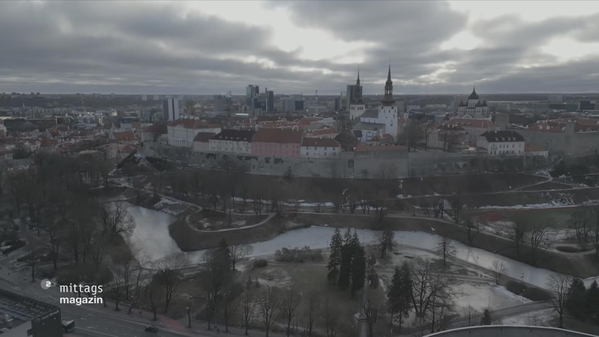 Luftaufnahme von Tallinn