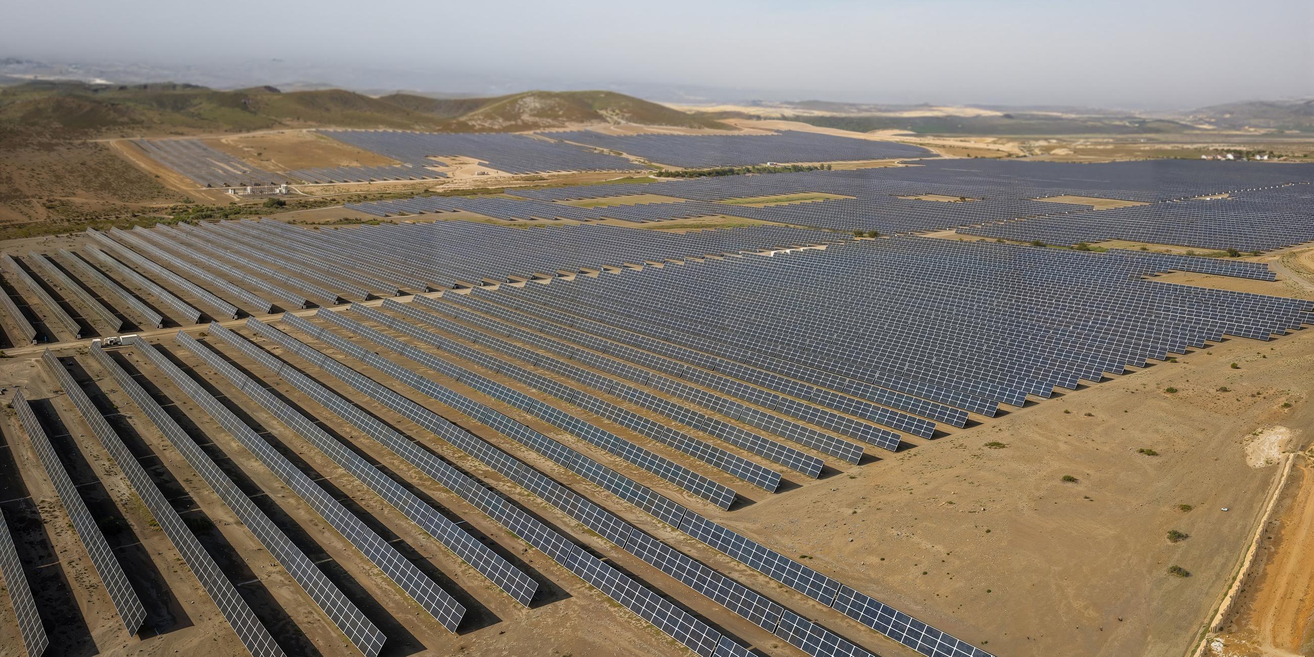 Solarpark in Spanien