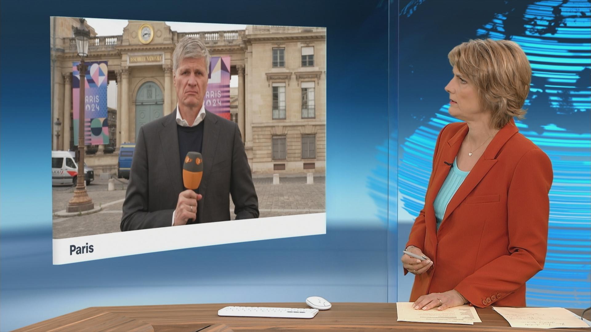 Die überraschende erste Prognose zur Parlamentswahl in Frankreich ordnet ZDF-Korrespondent Thomas Walde in Paris ein. 