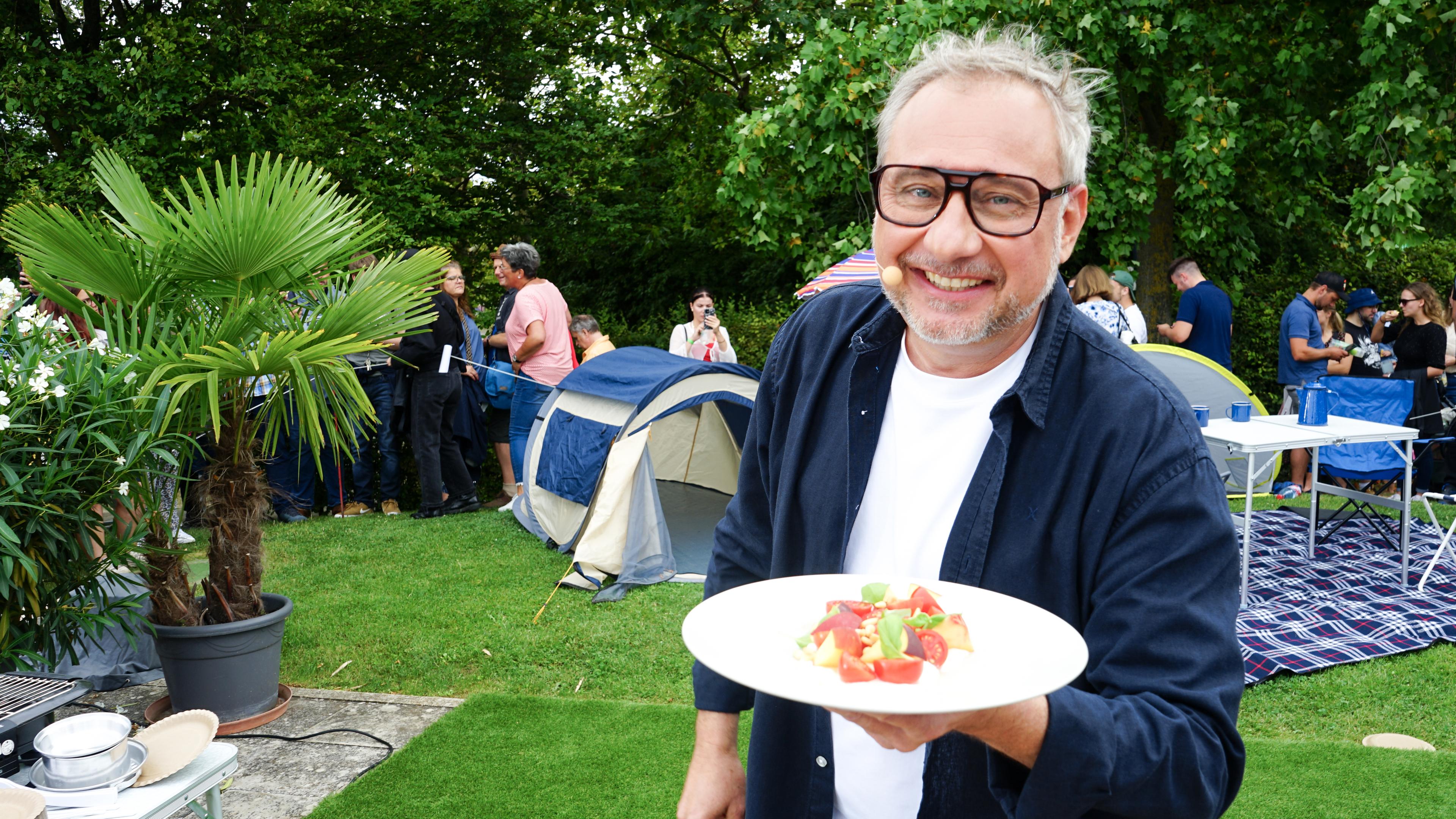 Stevan Paul im ZDF-Fernsehgarten