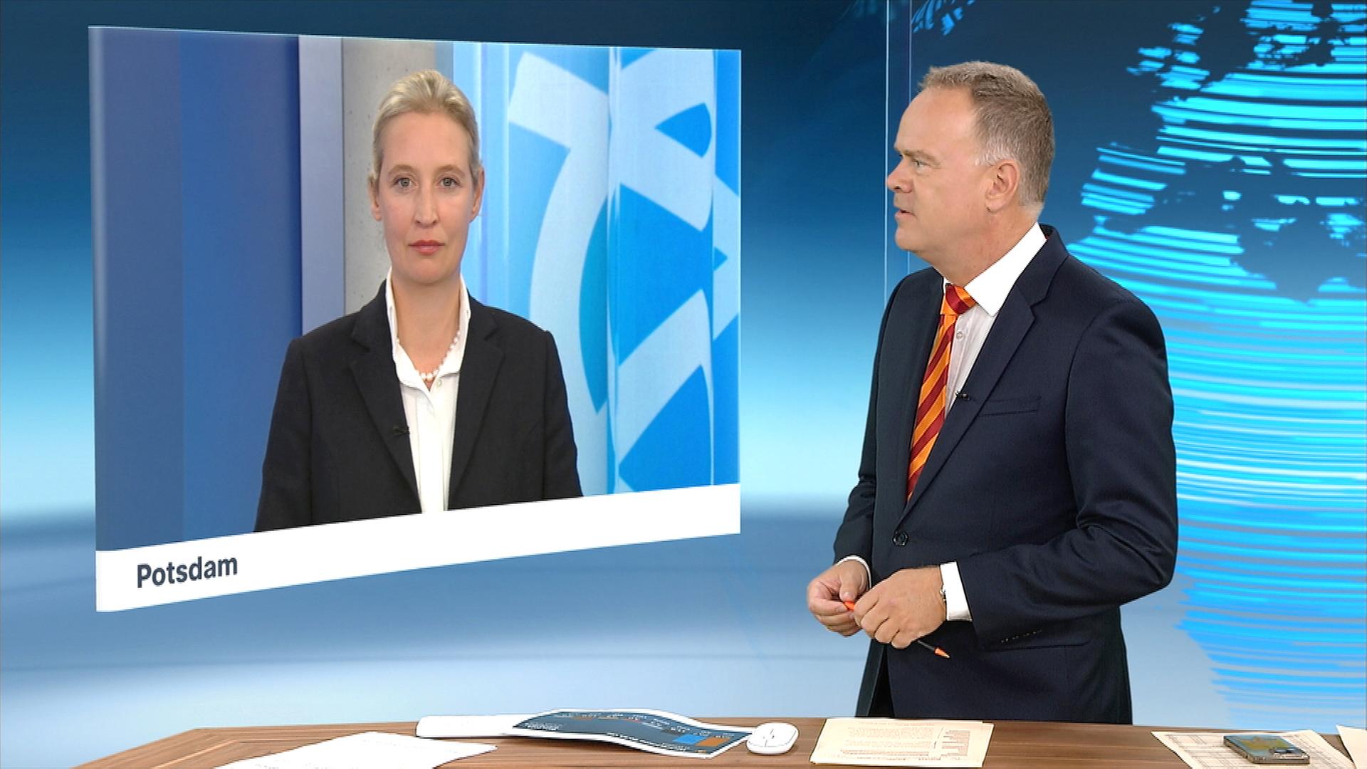 Weidel: AfD-Ergebnis "fulminanter Erfolg"