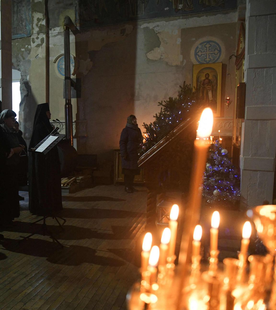 UKRAINE-RUSSIA-CONFLICT-RELIGION-CHRISTMAS