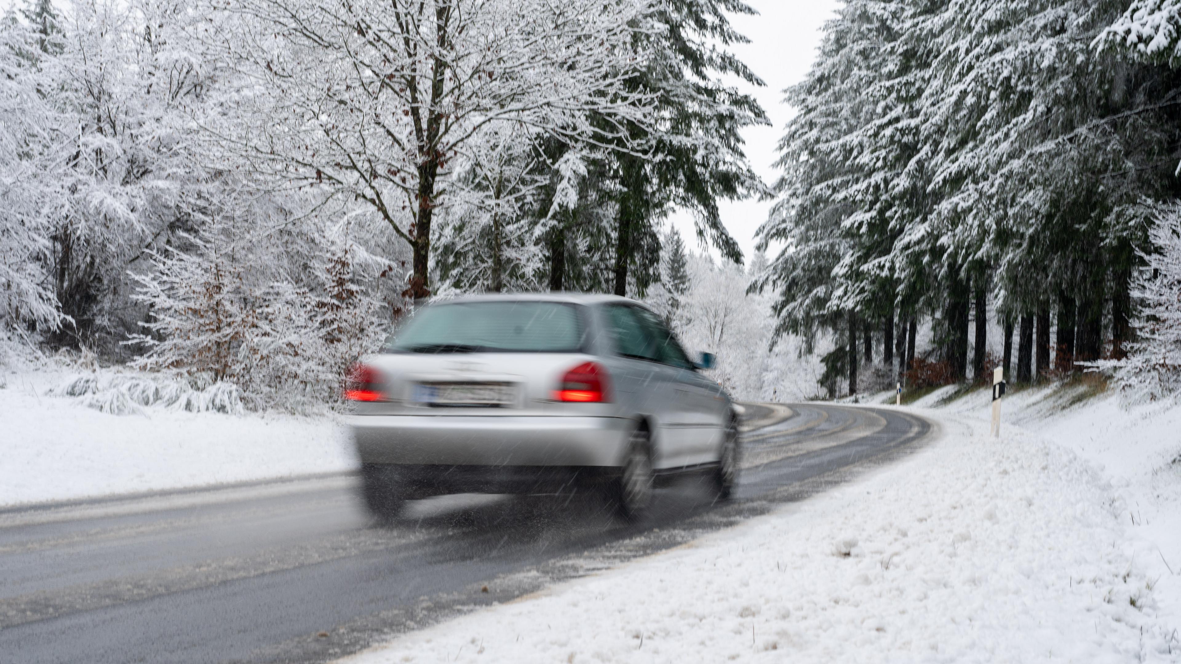 Schnee in der Eifel Unfälle Südwesten 