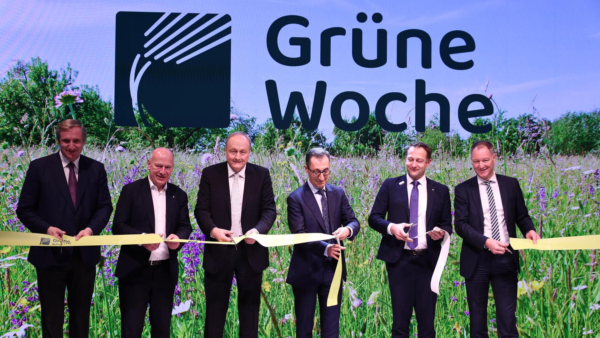 Eröffnung der Grünen Woche. Vom 17. bis 26. Januar 2025 findet in Berlin die Grüne Woche statt, die internationale Leitmesse für Ernährung, Landwirtschaft und Gartenbau