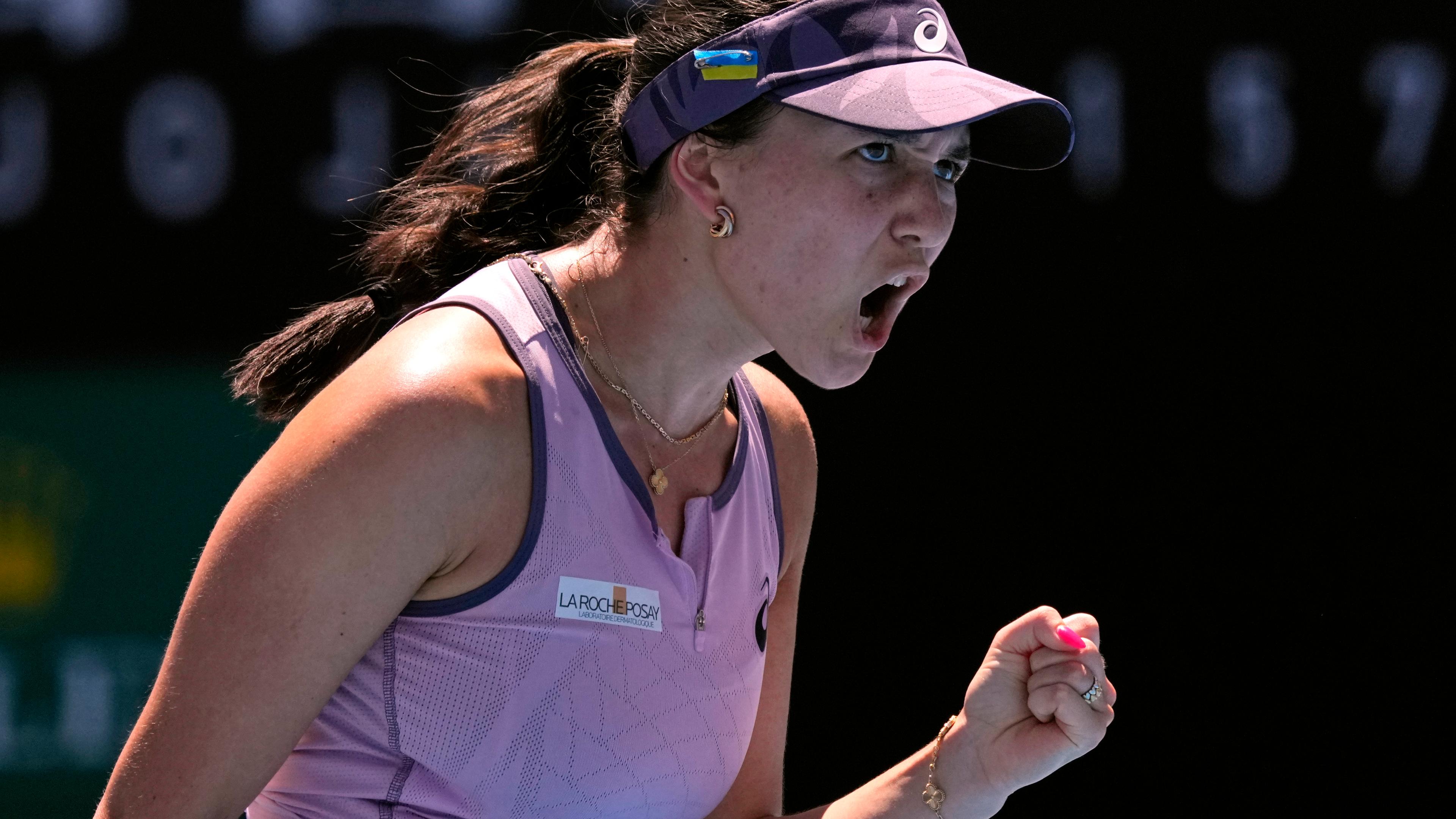 Eva Lys bei Australian Open