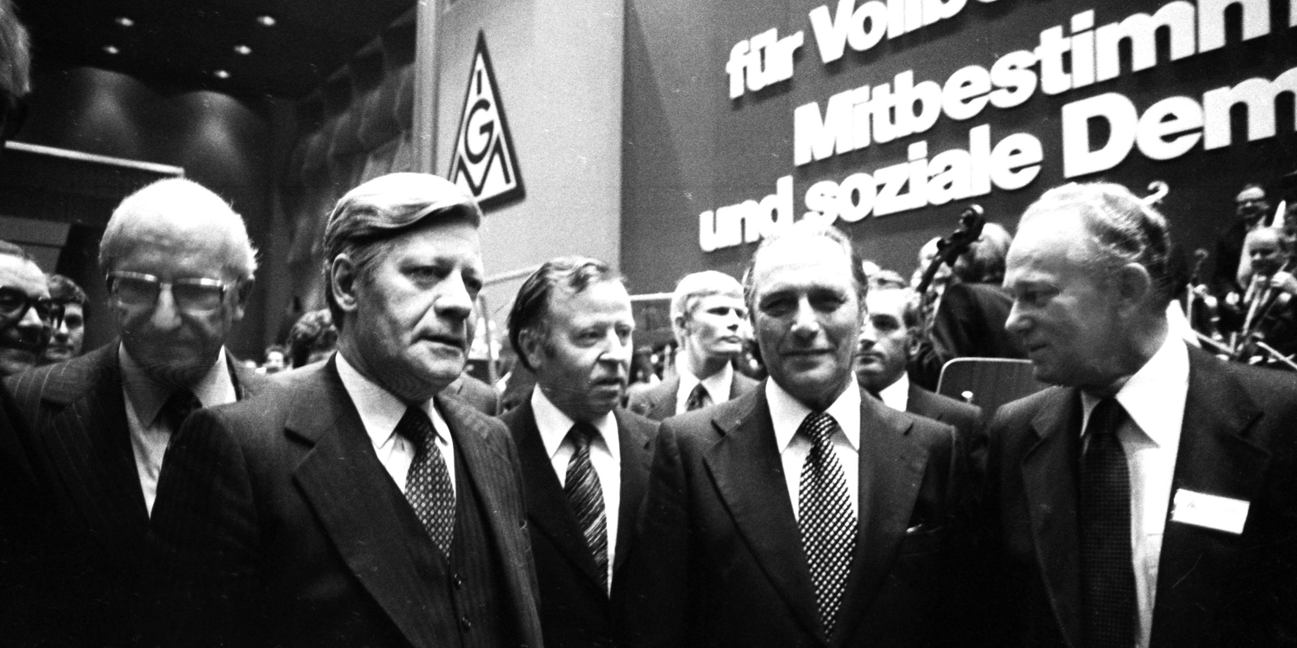 Kongress der Industriegewerkschaft Metall 1977