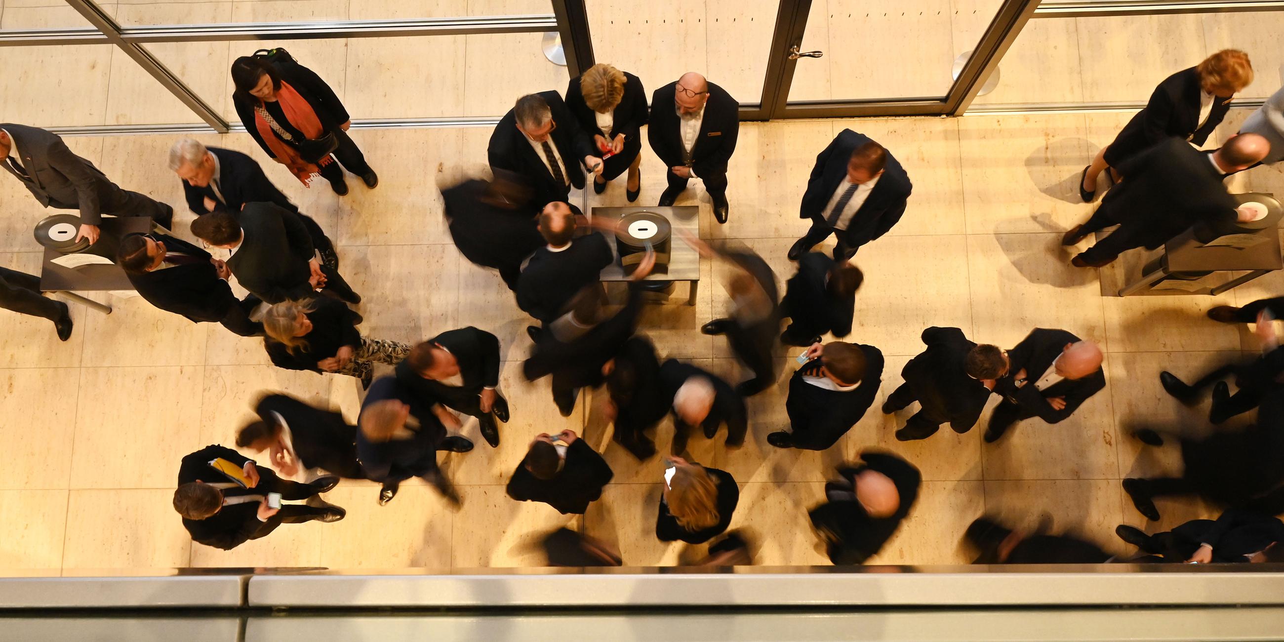 Abstimmung im Bundestag