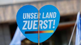 AfD-Plakat: "Deutschland zuerst"