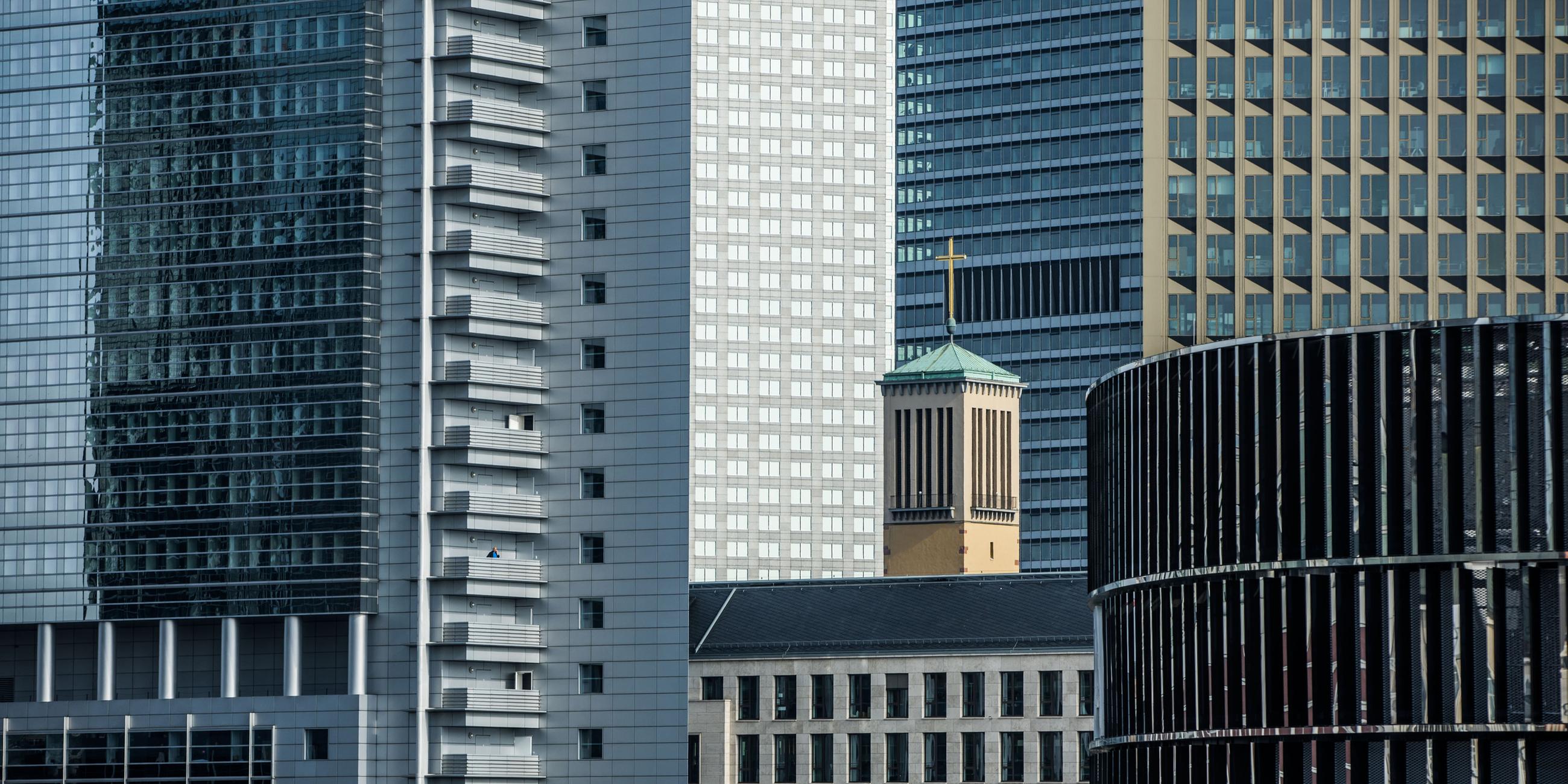 Offene Immobilienfonds: Bürogebäude in Frankfurt (Symbolbild)