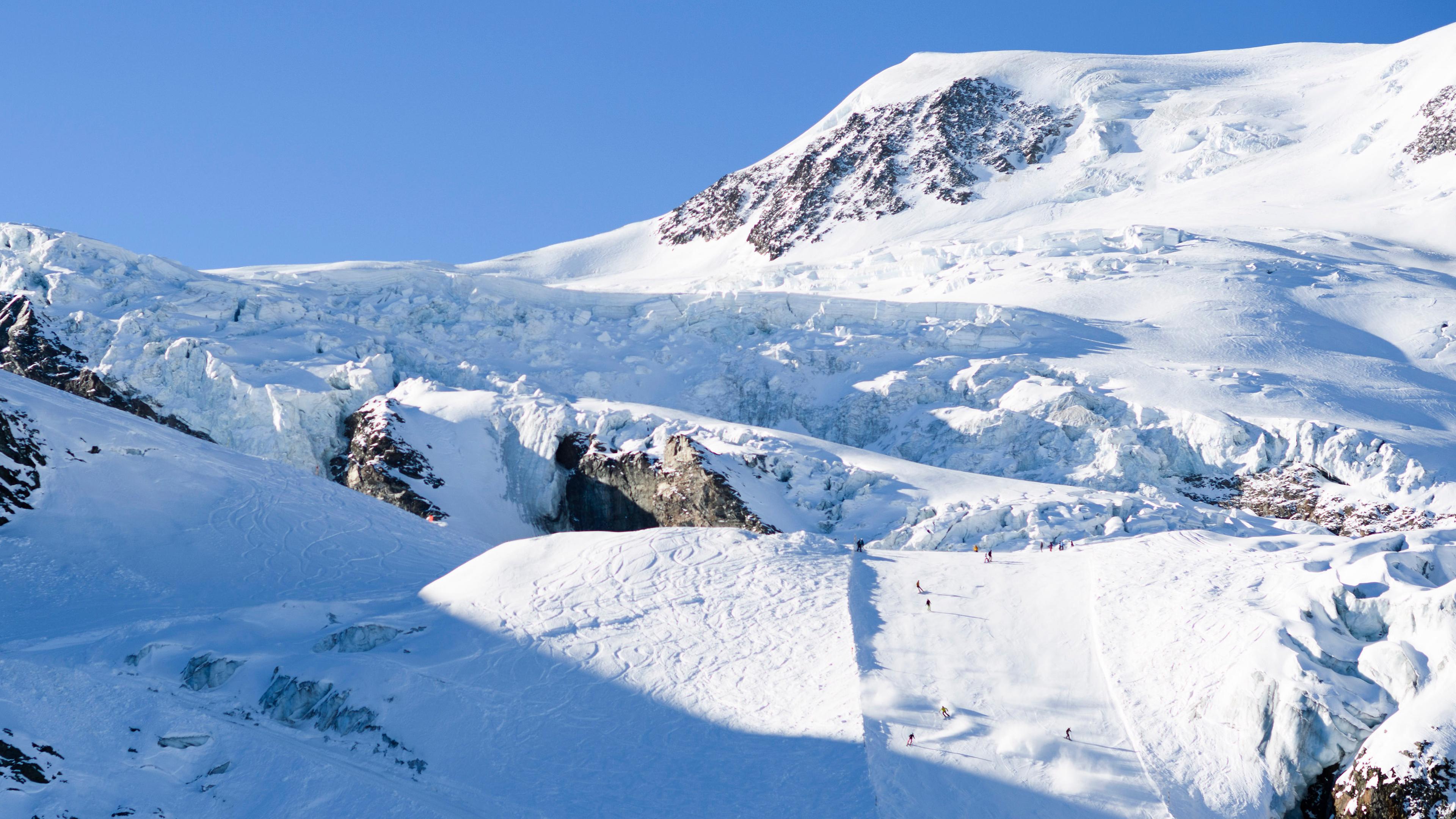 skipiste in saas fee