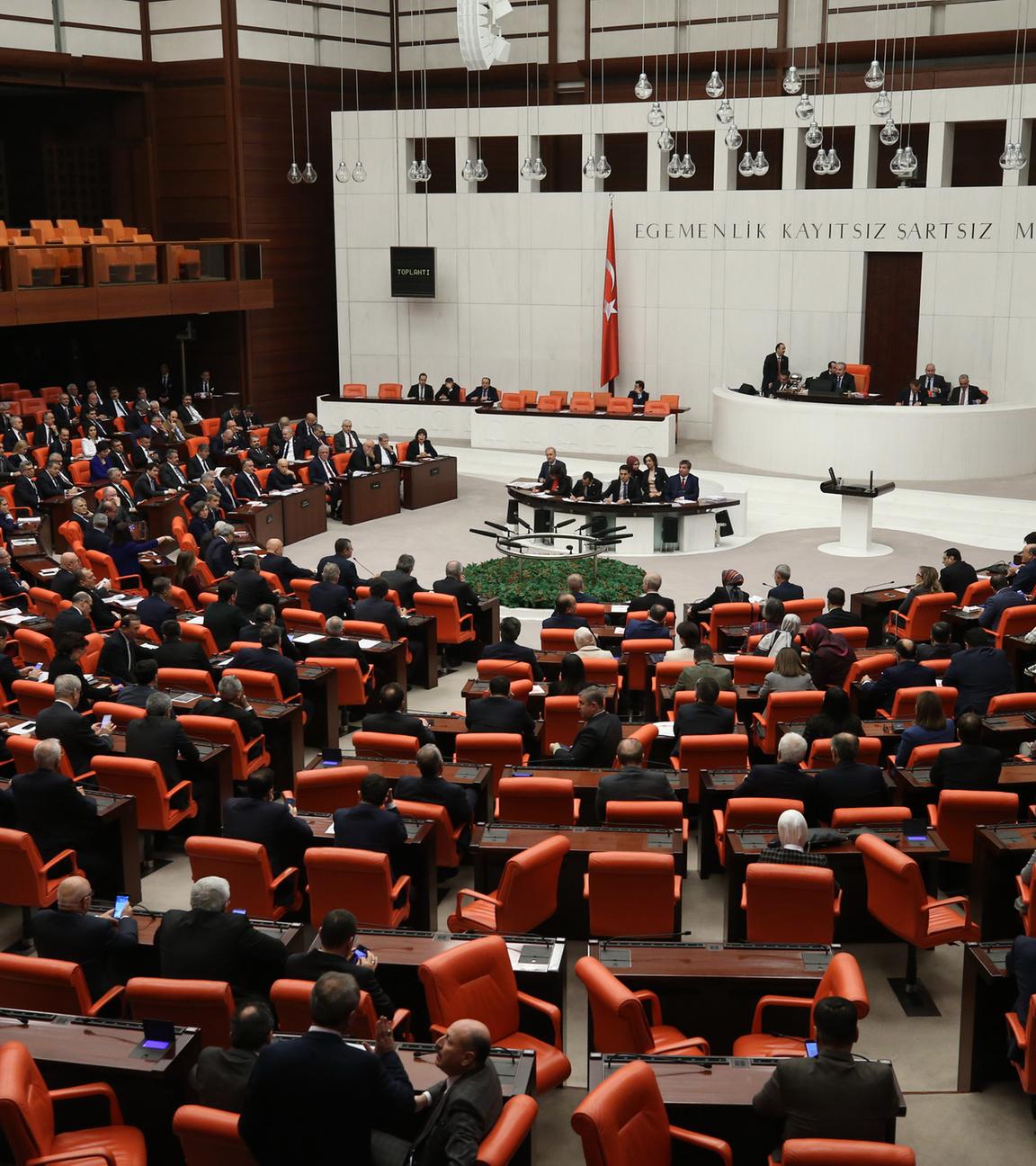 tuerkisches parlament von innen