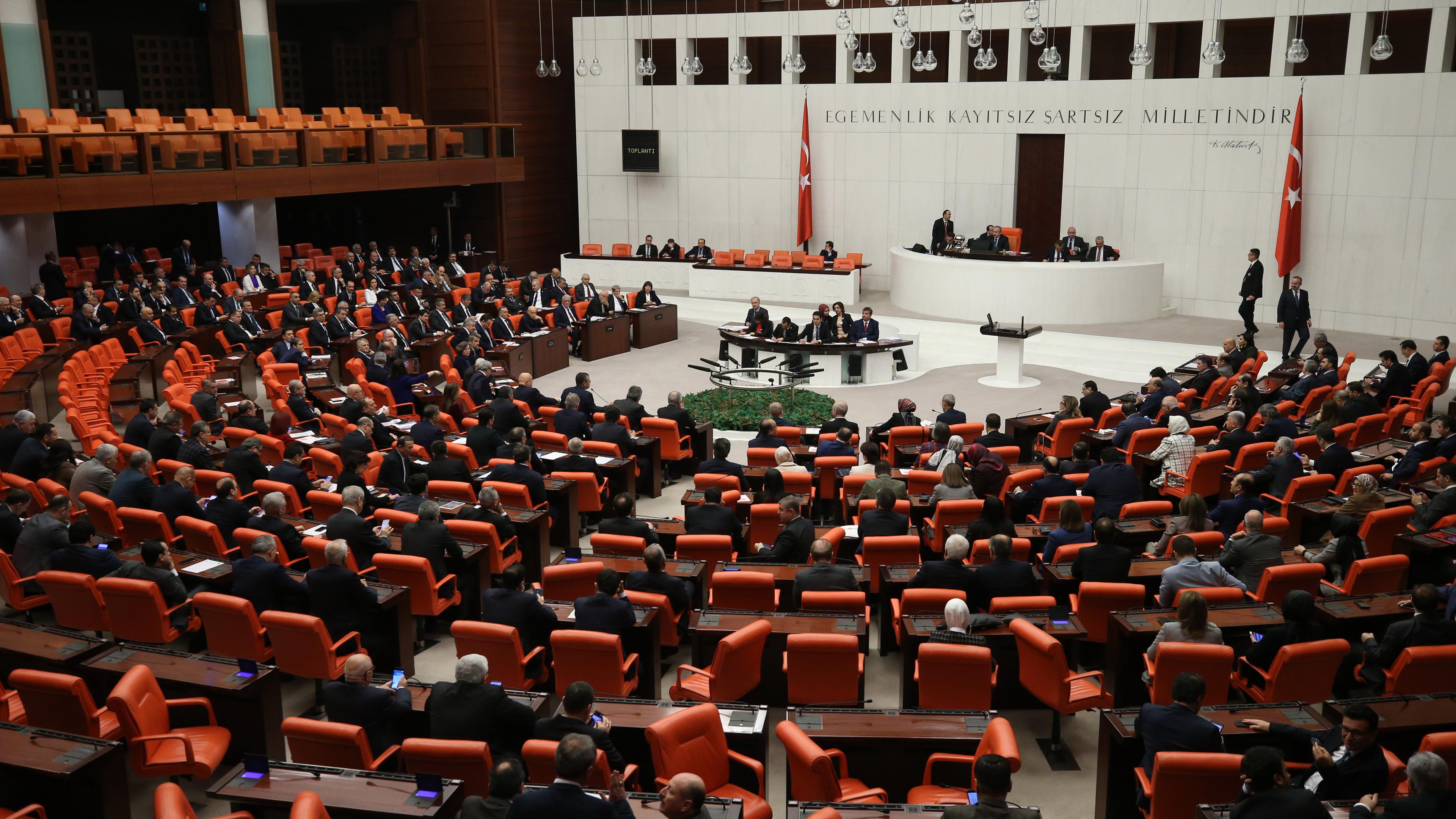 tuerkisches parlament von innen