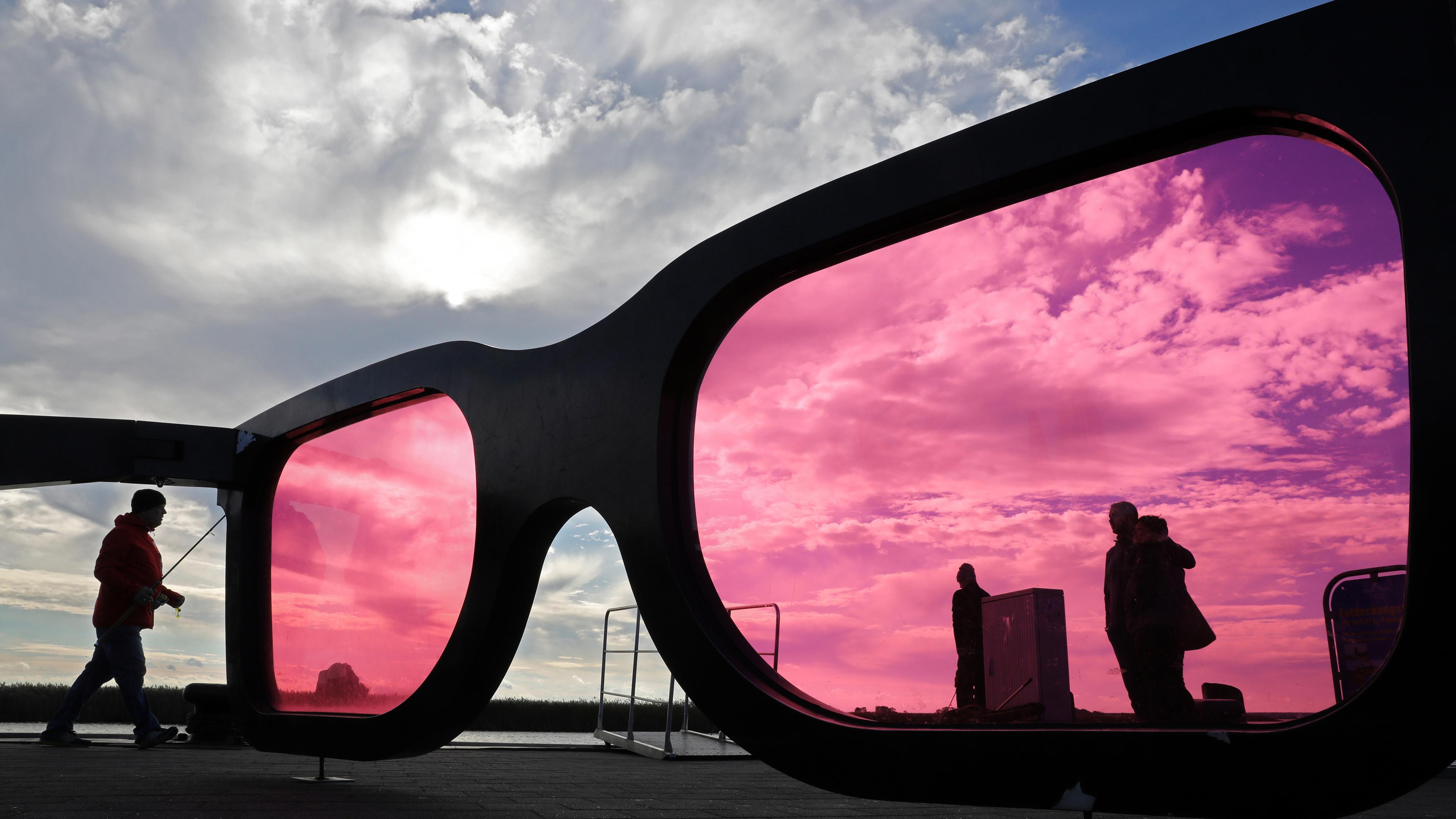 Foto durch eine rosarote Brille