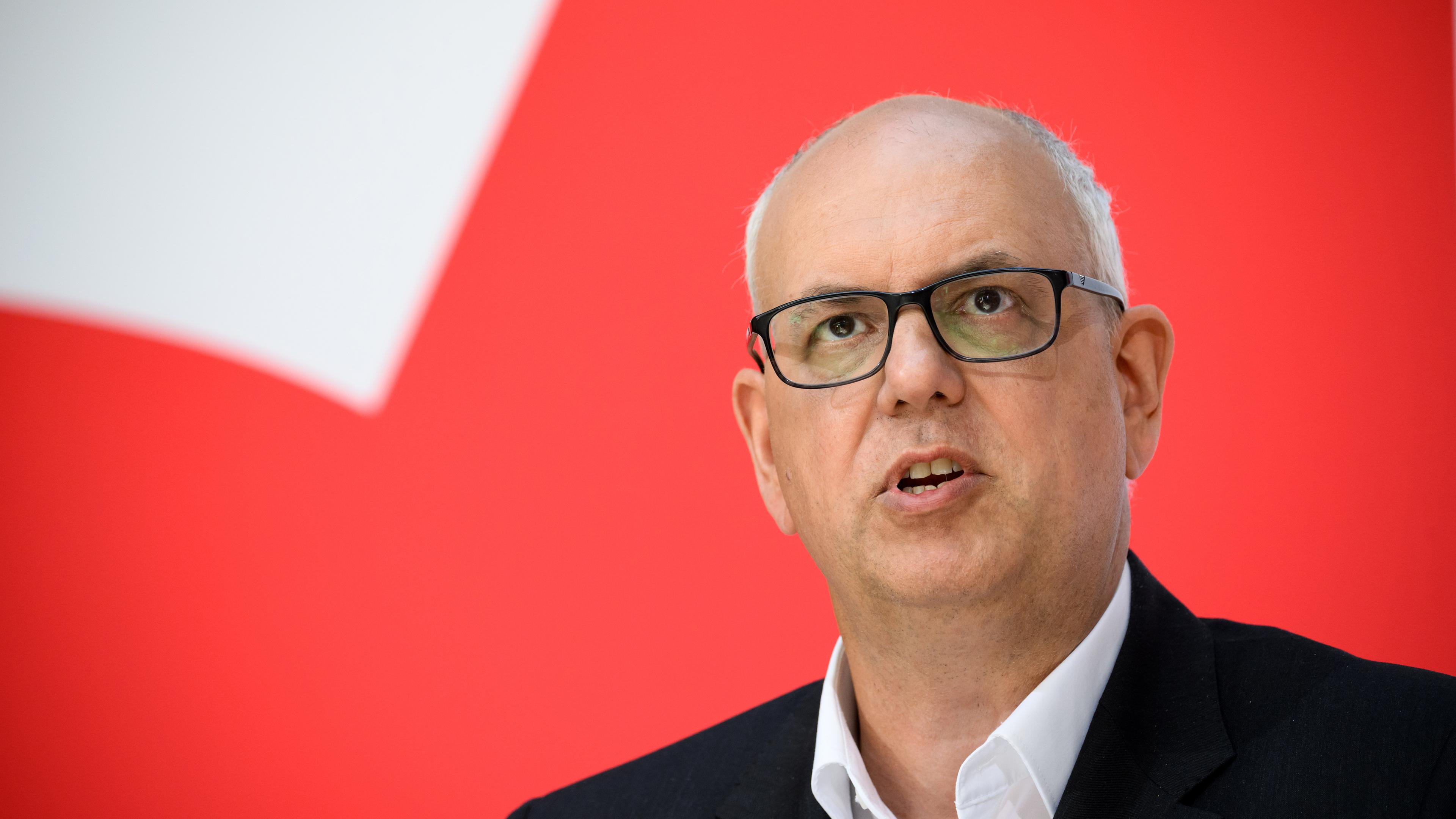 Andreas Bovenschulte auf SPD Pressekonferenz - 2023 