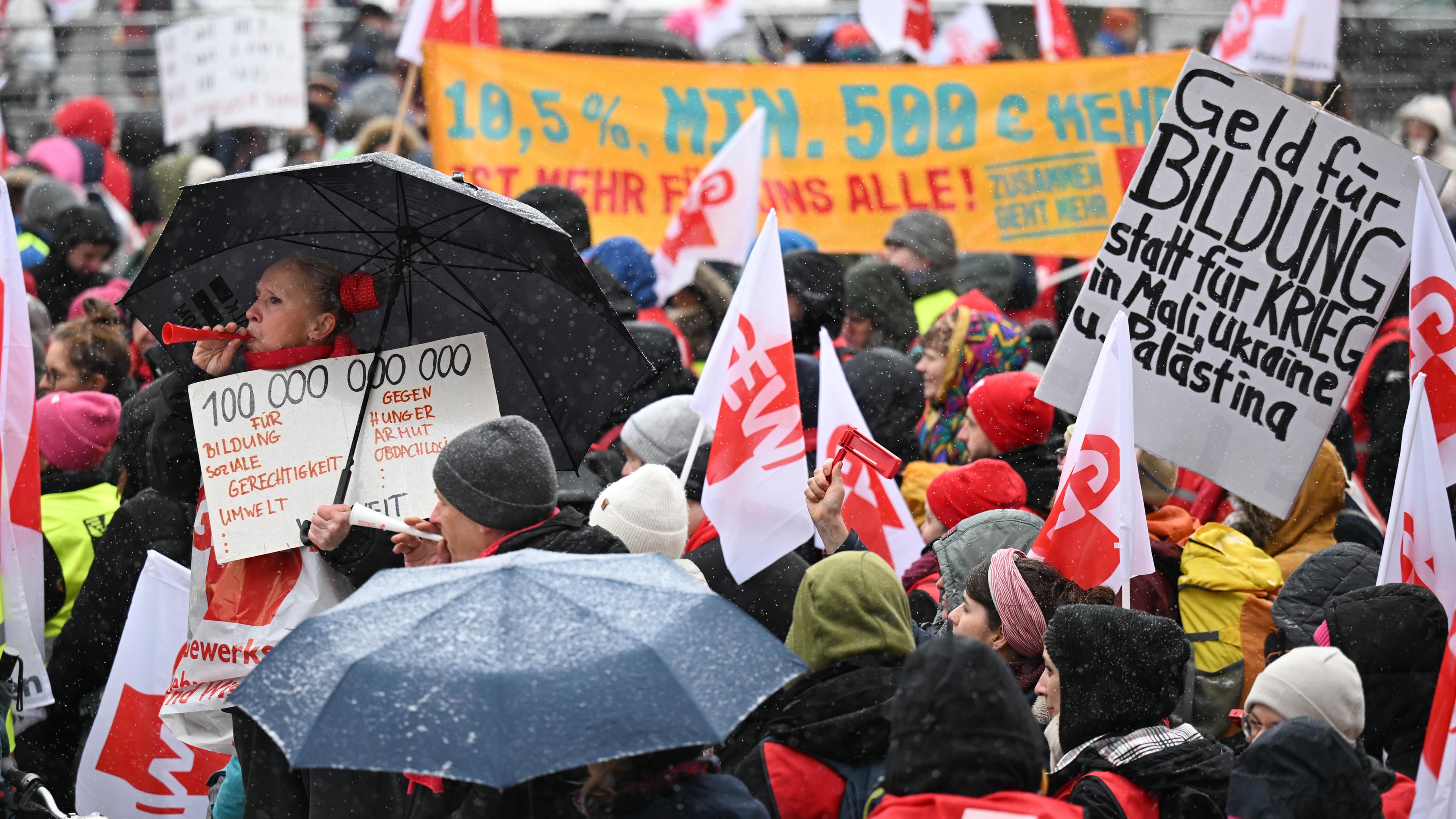 GEW-Bildungsstreik - Leipzig