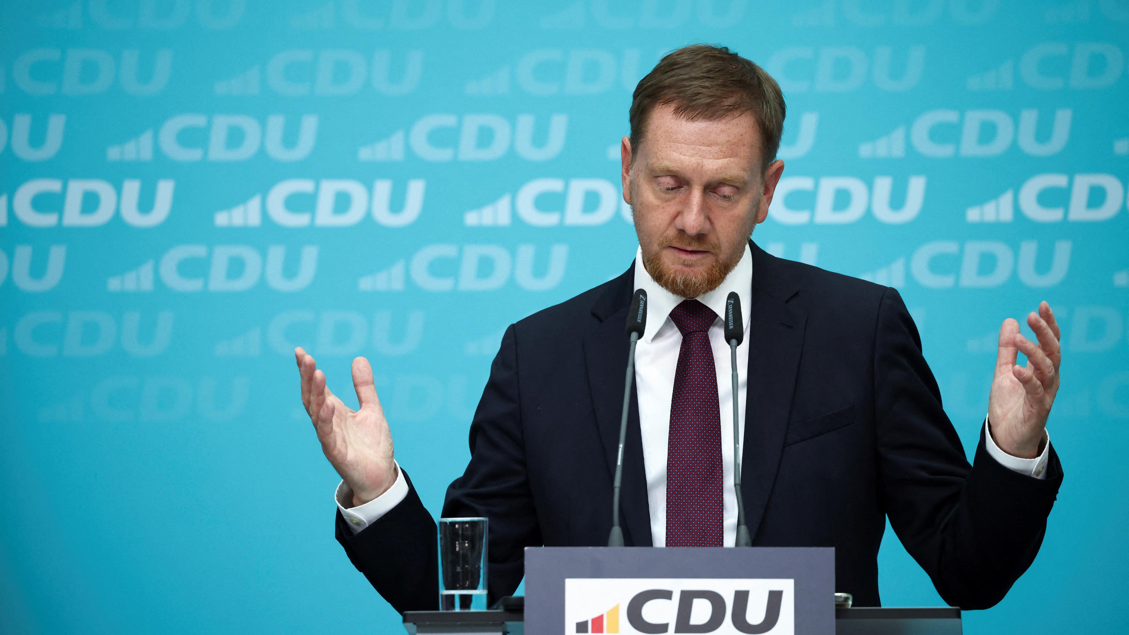 CDU party leadership meeting in Berlin