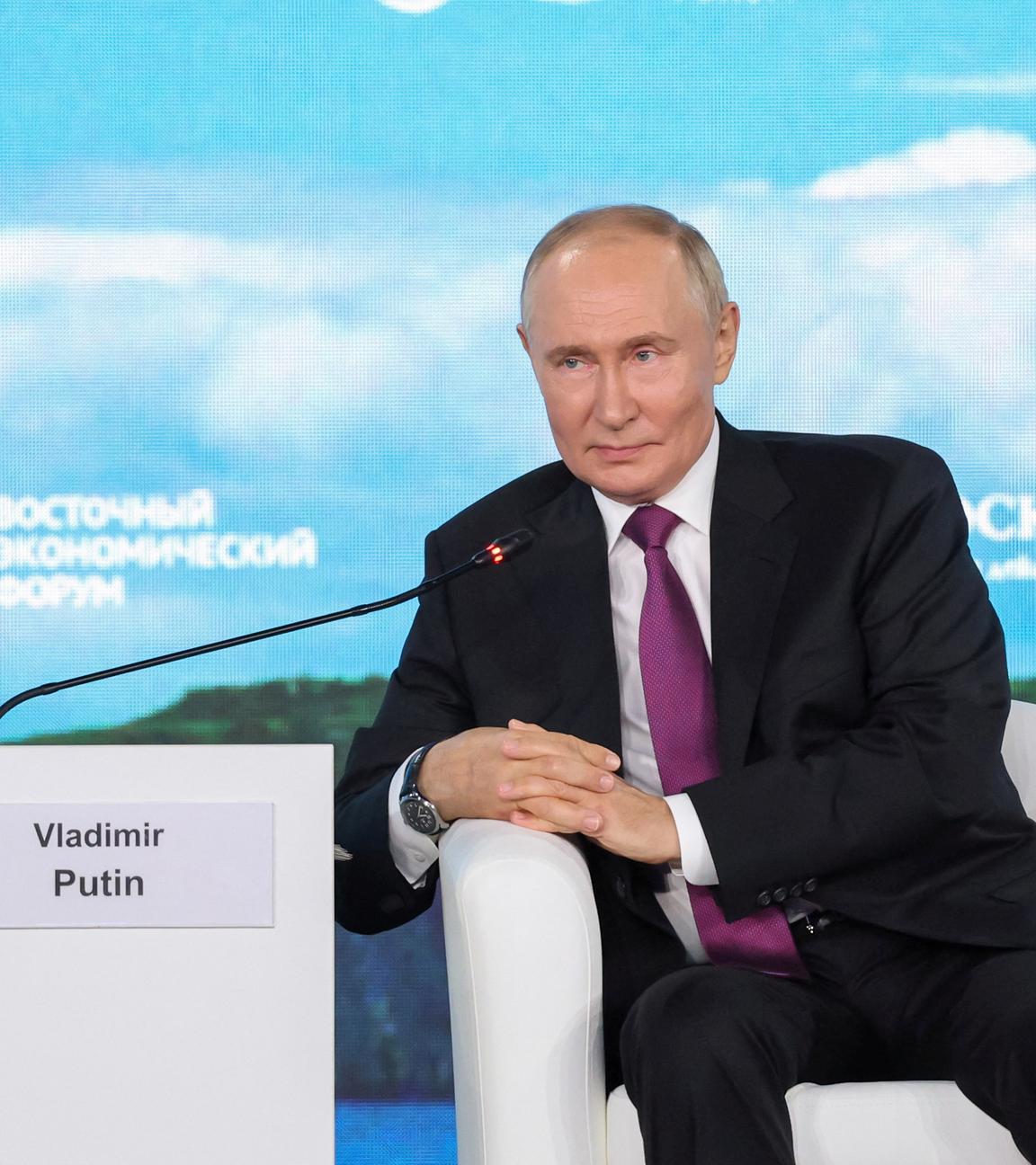 Russian President Putin attends Eastern Economic Forum in Vladivostok