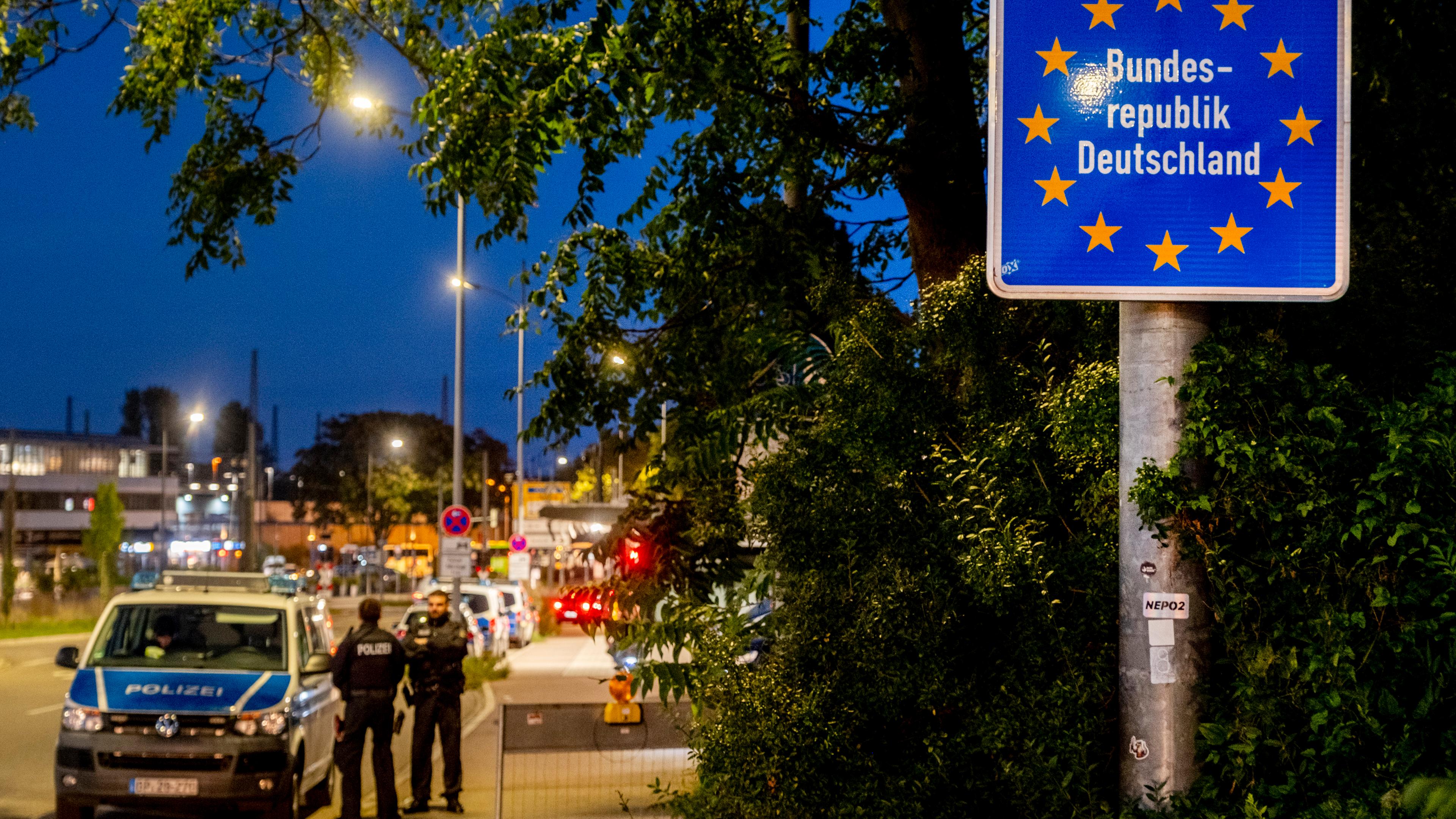 Grenzkontrollen an der Grenze zwischen Deutschland und Frankreich