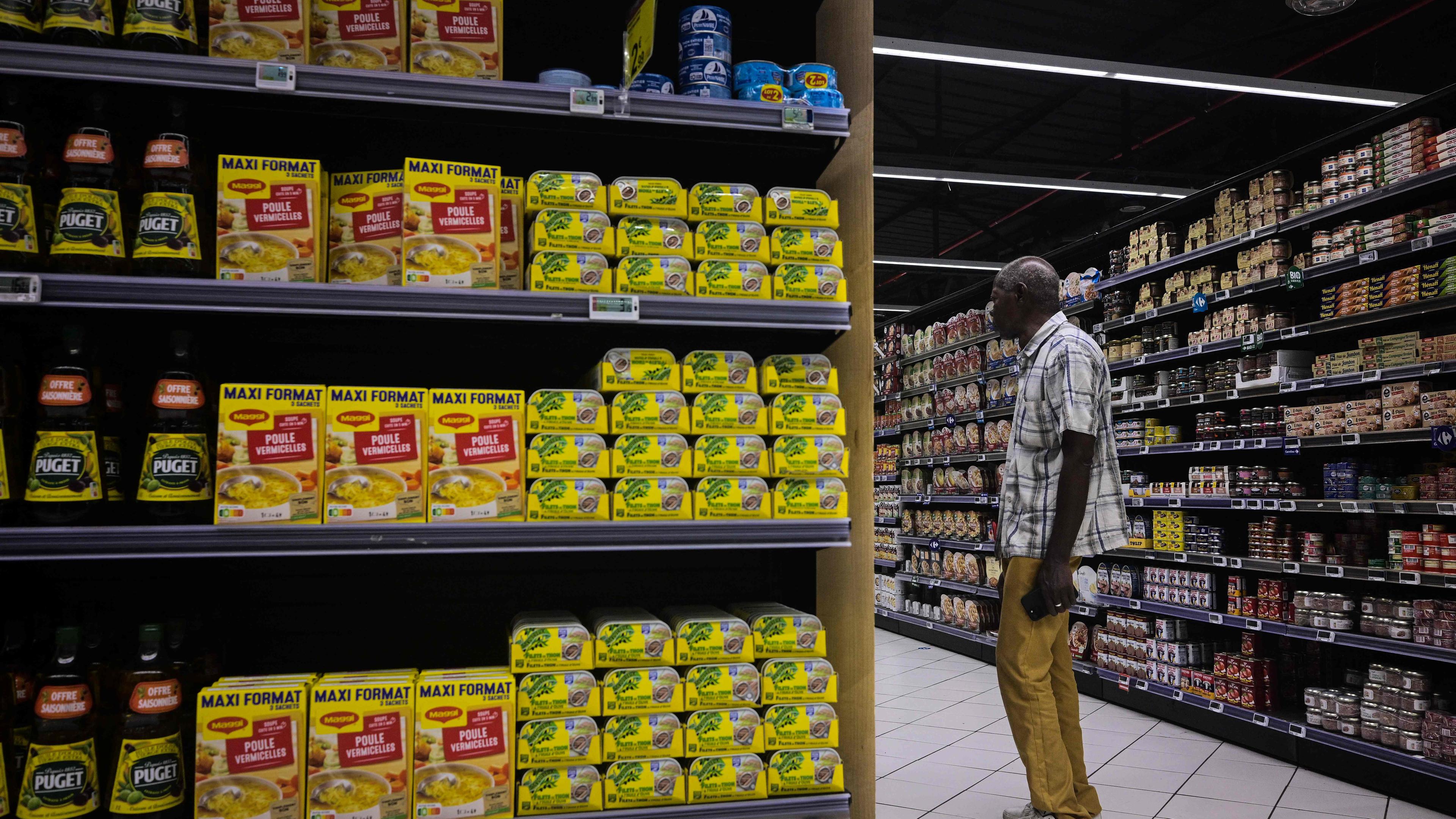 Supermarkt auf Martinique