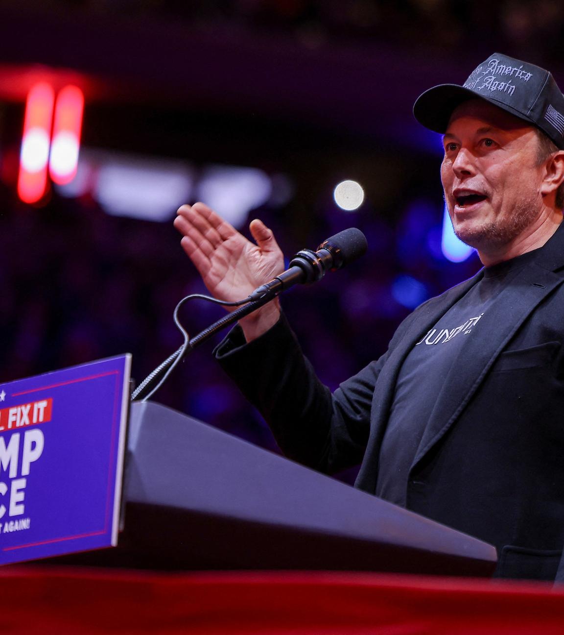 Rally for Republican presidential nominee and former U.S. President Donald Trump, in New York