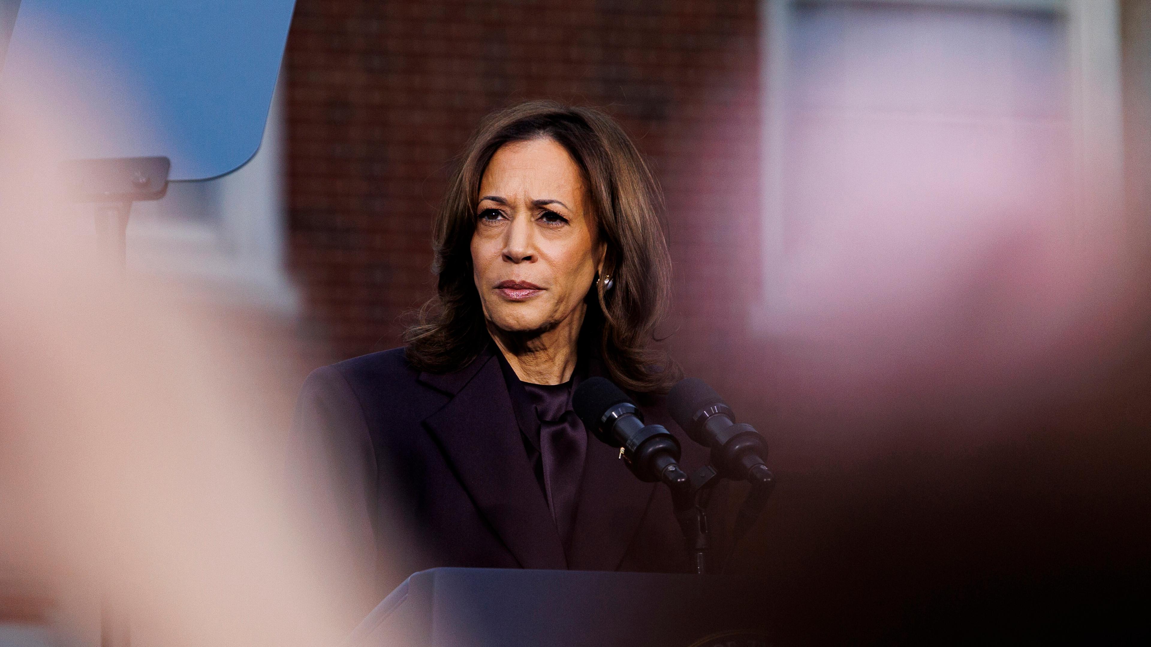 Kamala Harris concession speech, in Washington D.C, on Nov. 6, 2024.