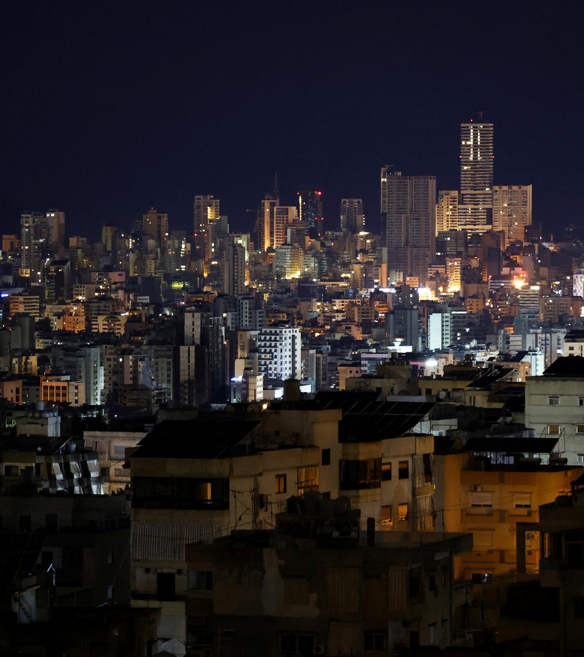 A view of Beirut, as seen from Hazmieh