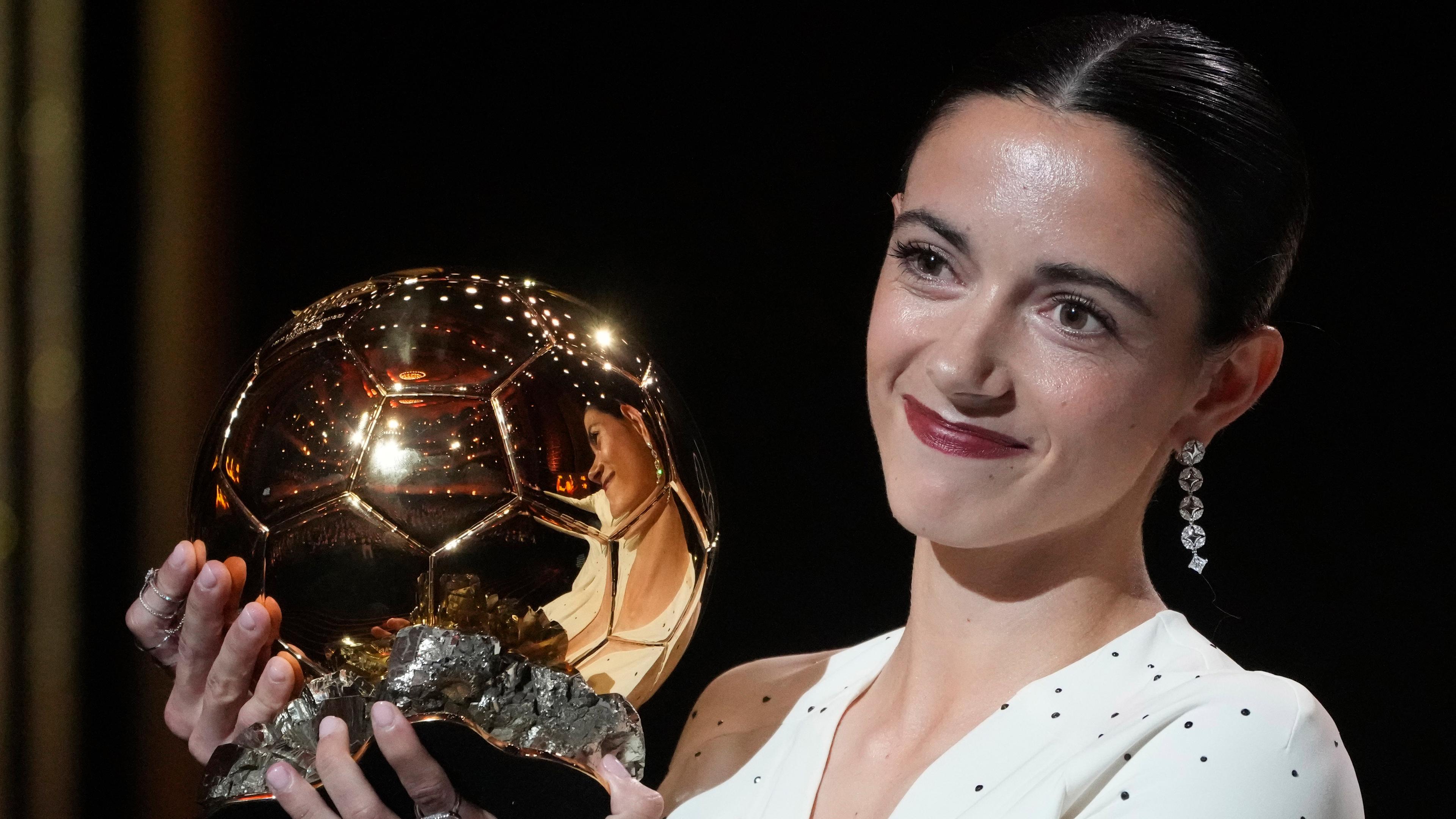 Vergabe des Ballon d'Or in Paris: Aitana Bonmati