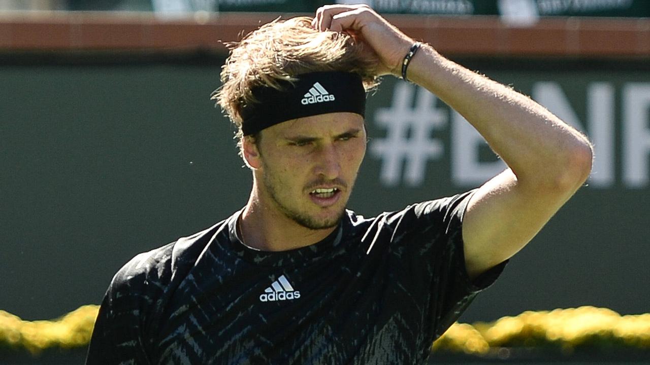 Zverev in Roter Gruppe mit Medwedew