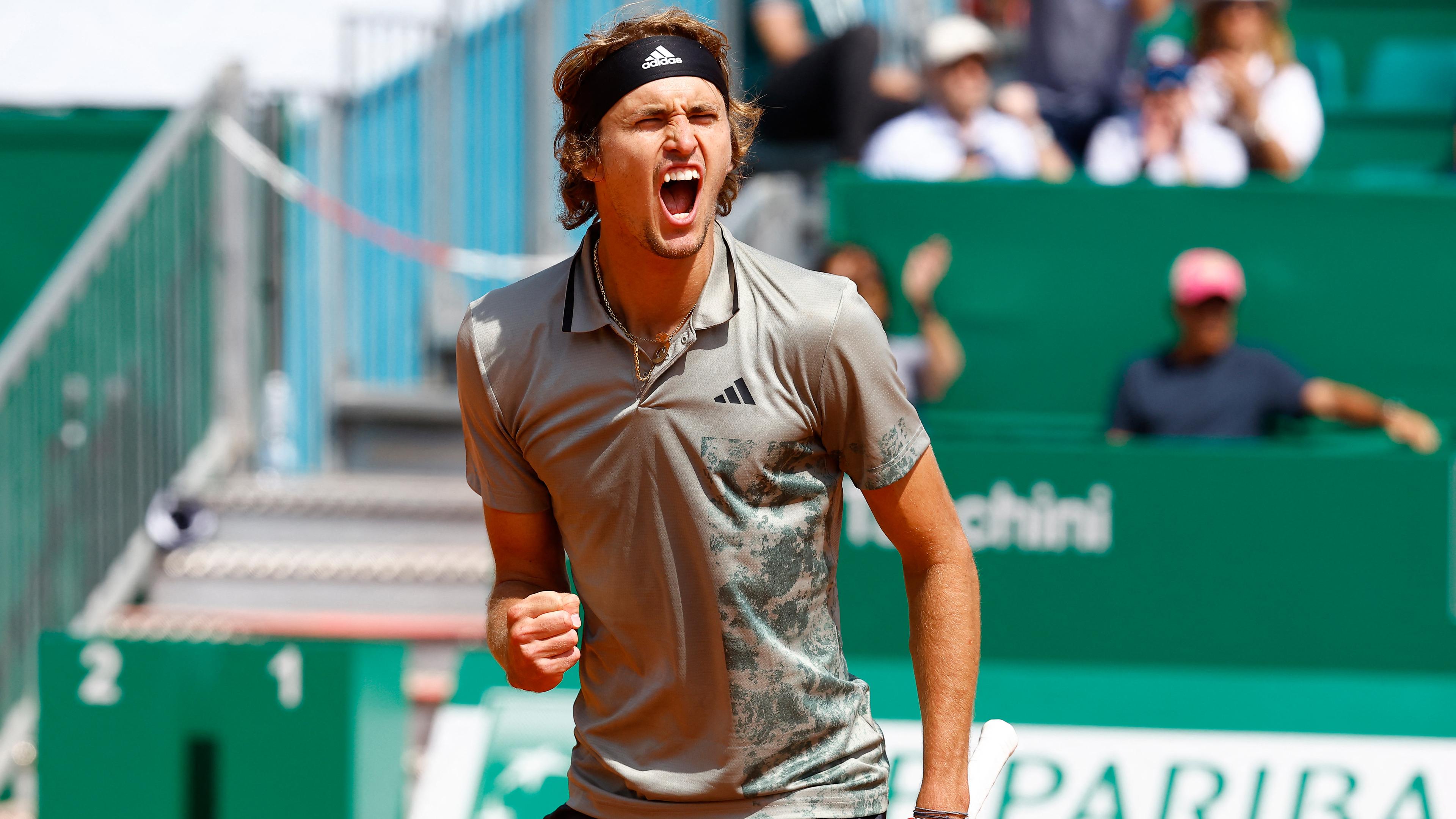 ATP in Monte Carlo Auftaktsieg für Alexander Zverev