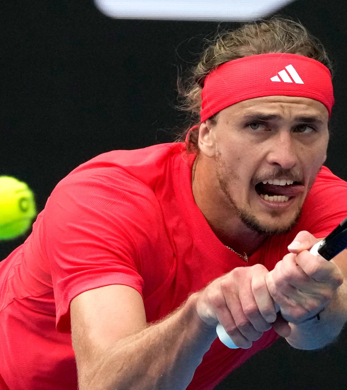 Alexander Zverev bei der Australian Open, aufgenommen am 19.01.2025