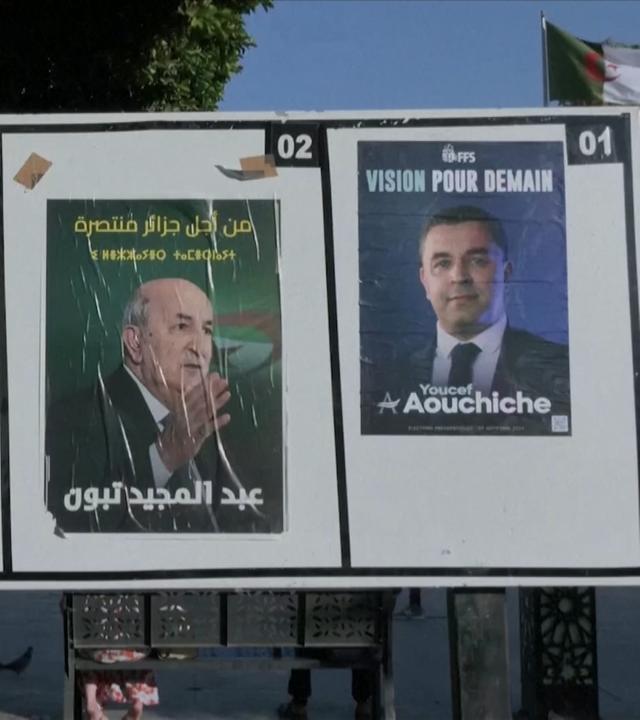 Wahlplakate in Algerien